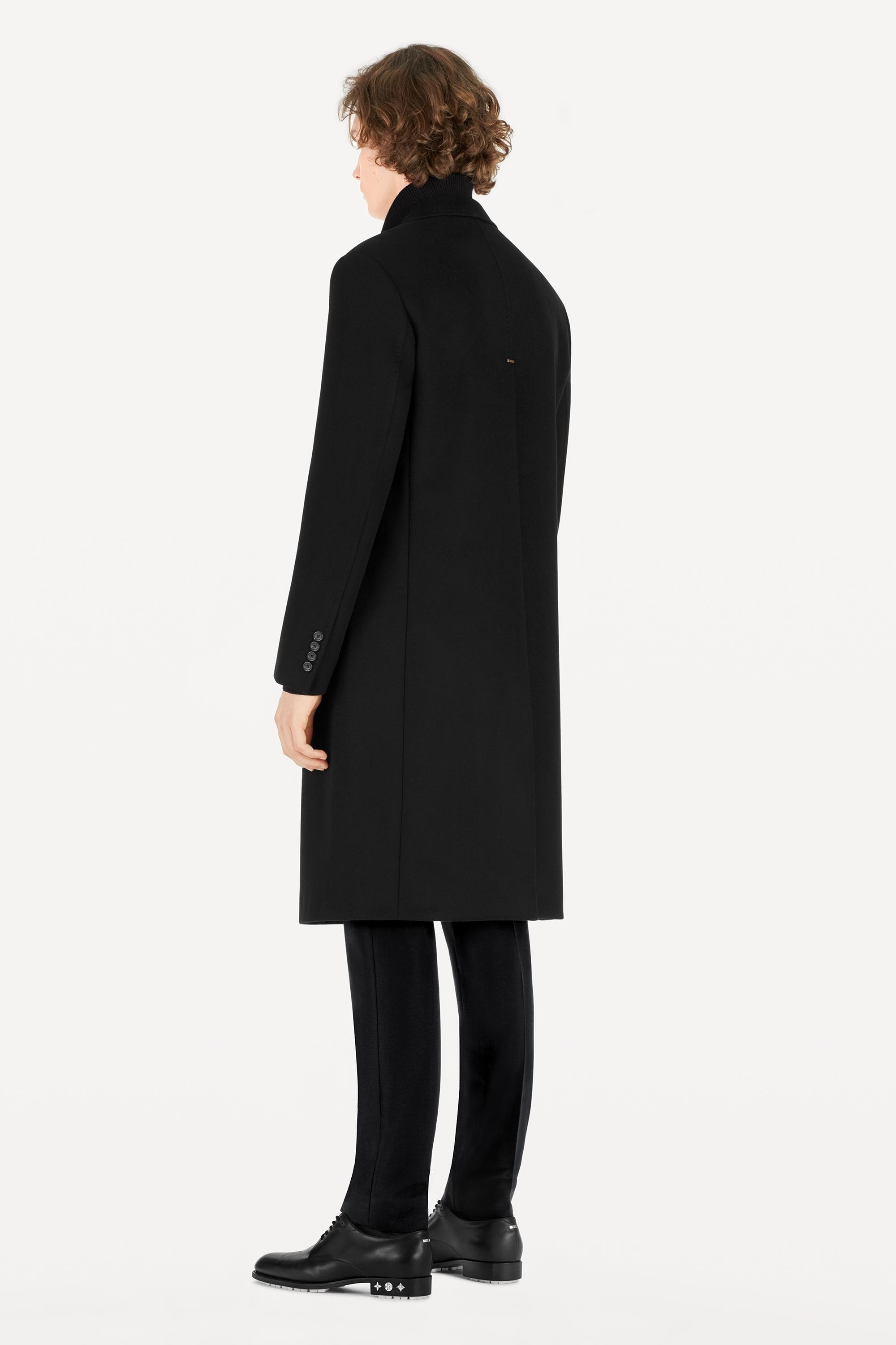 DOUBLE BREASTED TAILORED COAT - 4