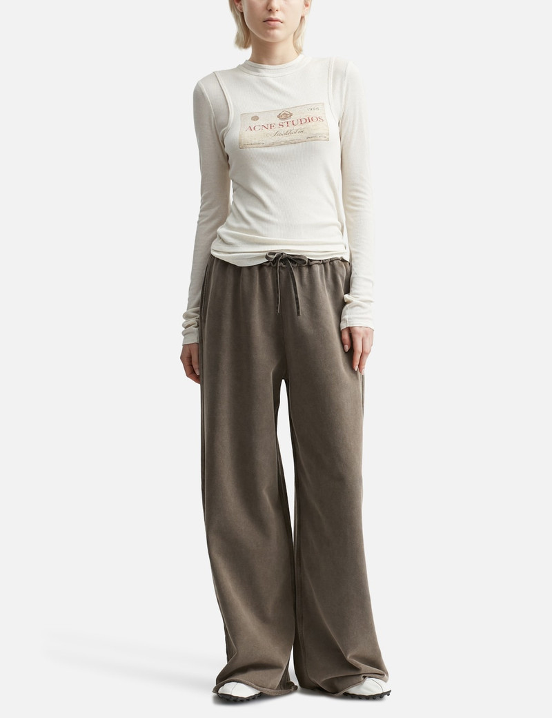 Acne Studios LOGO SWEATPANTS outlook