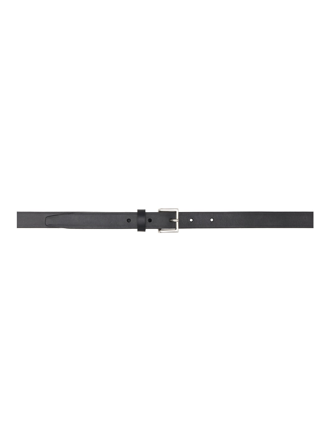 Black Pin-Buckle Belt - 1