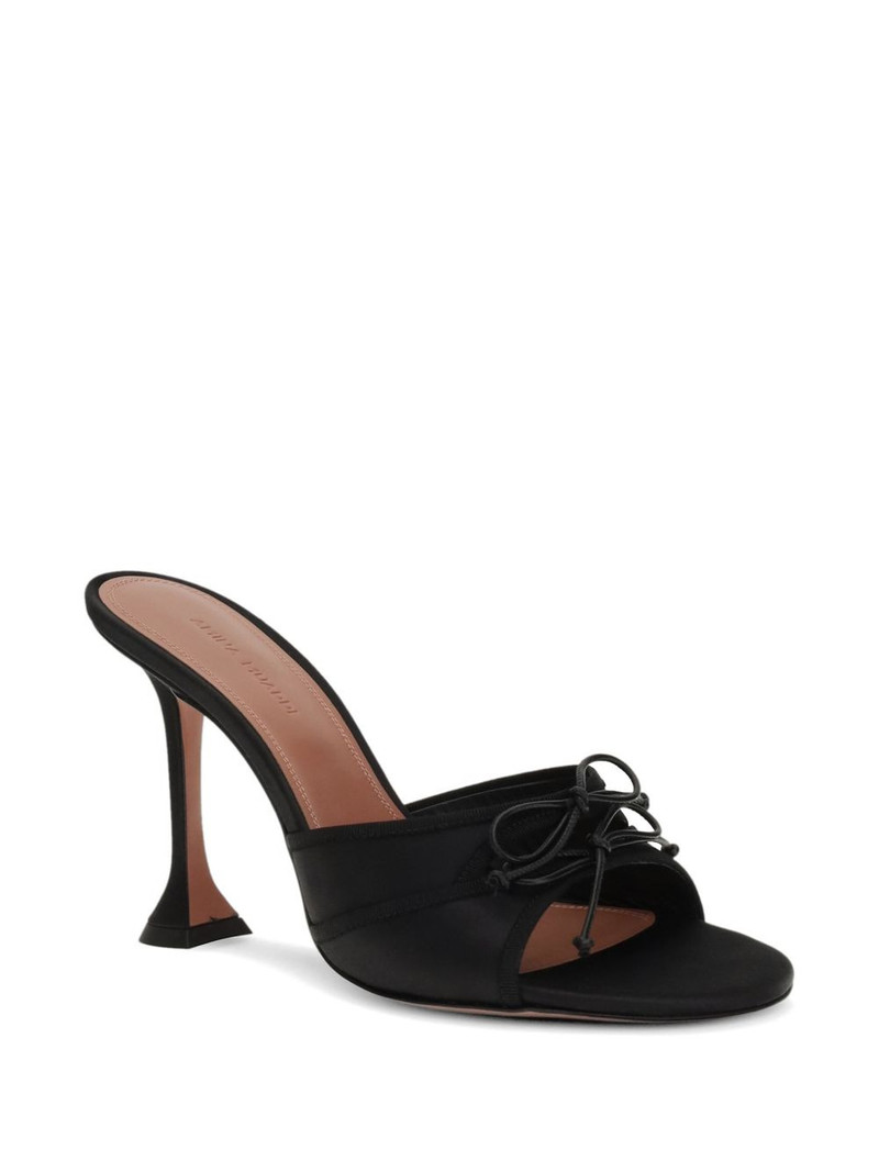 Amina Muaddi Eleonora bow-detail heeled sandals outlook