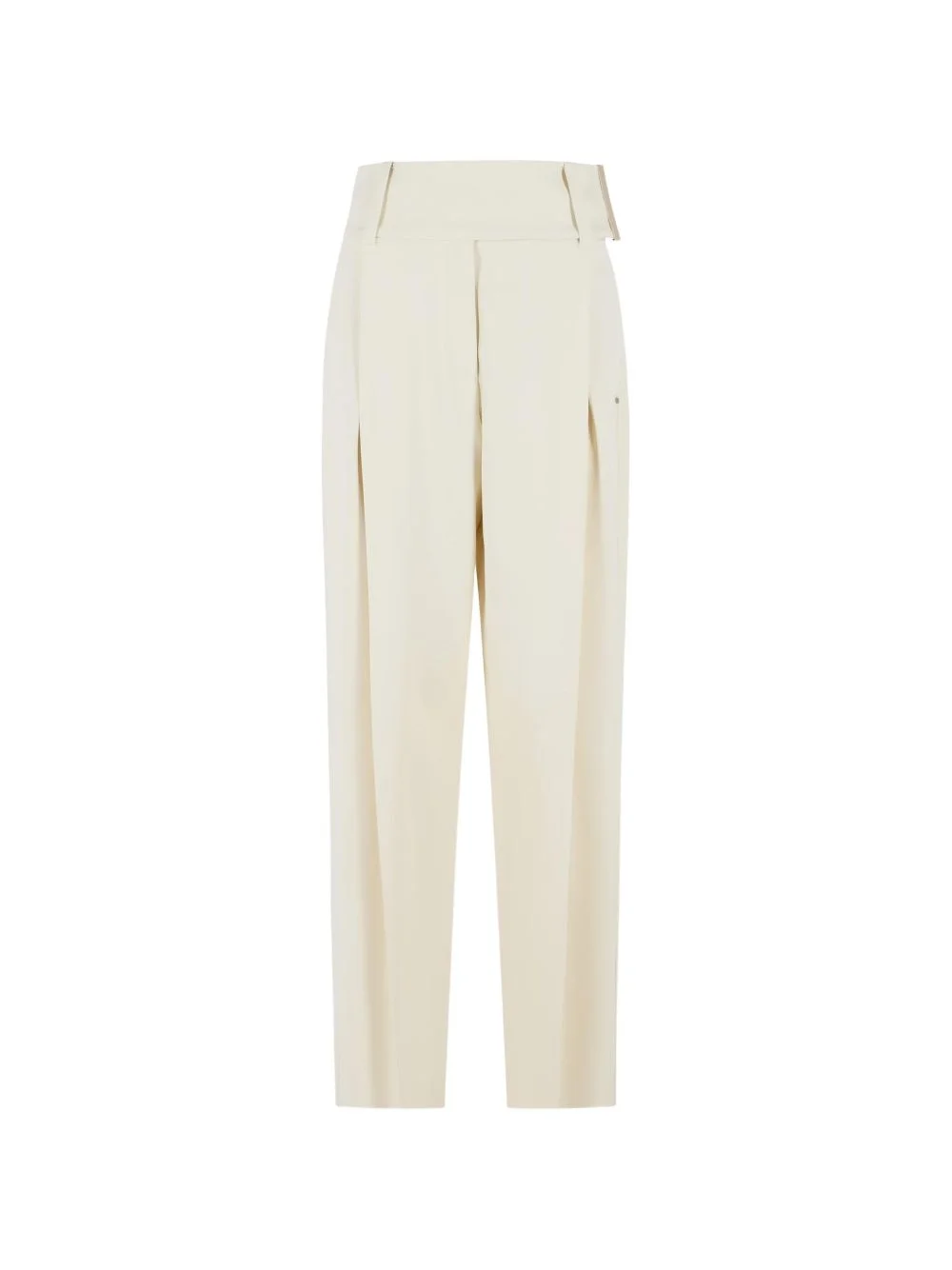 belt-detail trousers - 1