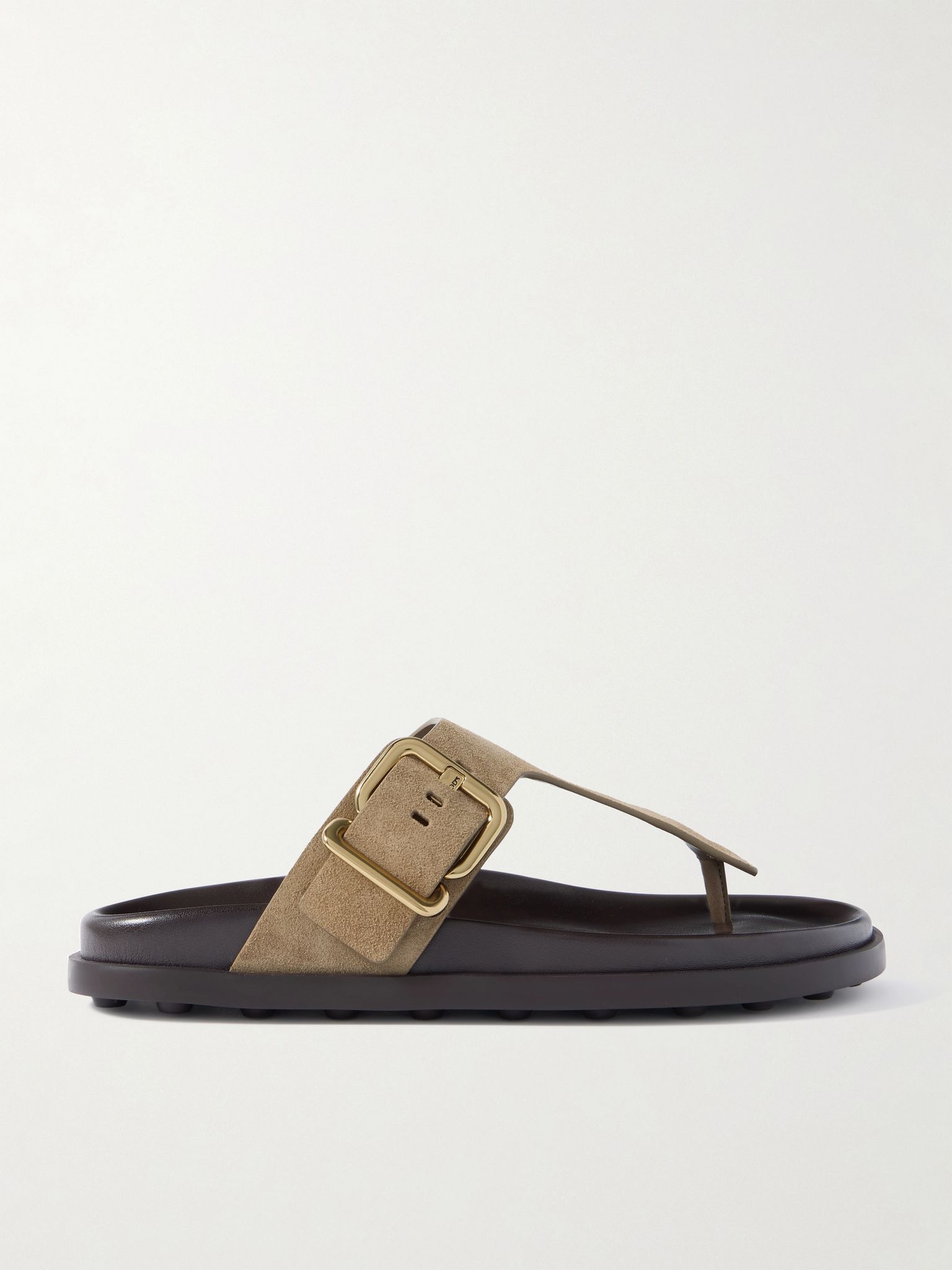 Suede sandals Tan - 1
