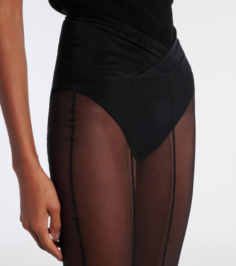Mila tulle midi skirt 4