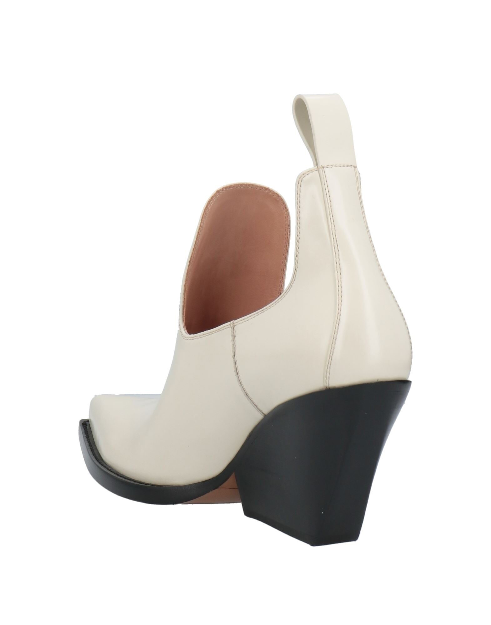 White Women's Ankle Boot - 3