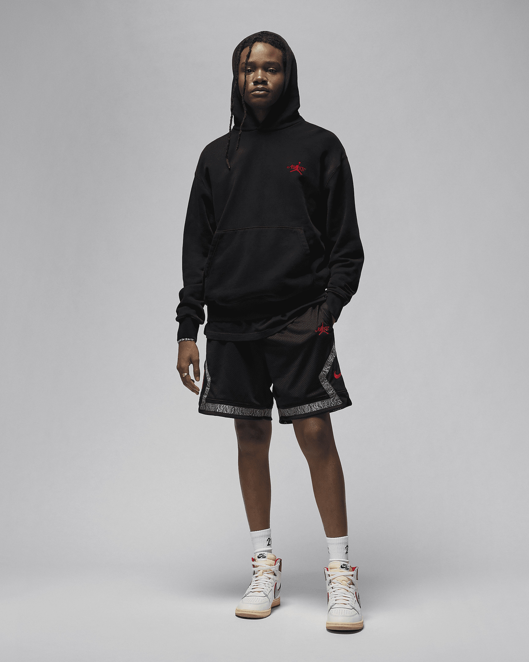 Men's Jordan x Awake NY Fleece Hoodie - 7