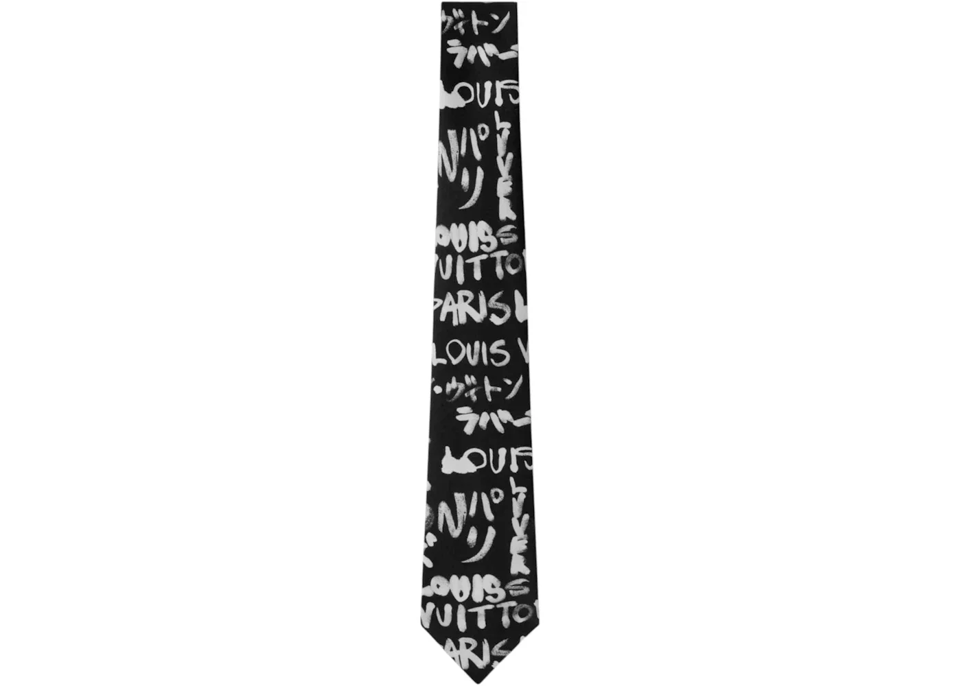 Louis Vuitton x Nigo LV Scribble Tie Black - 1