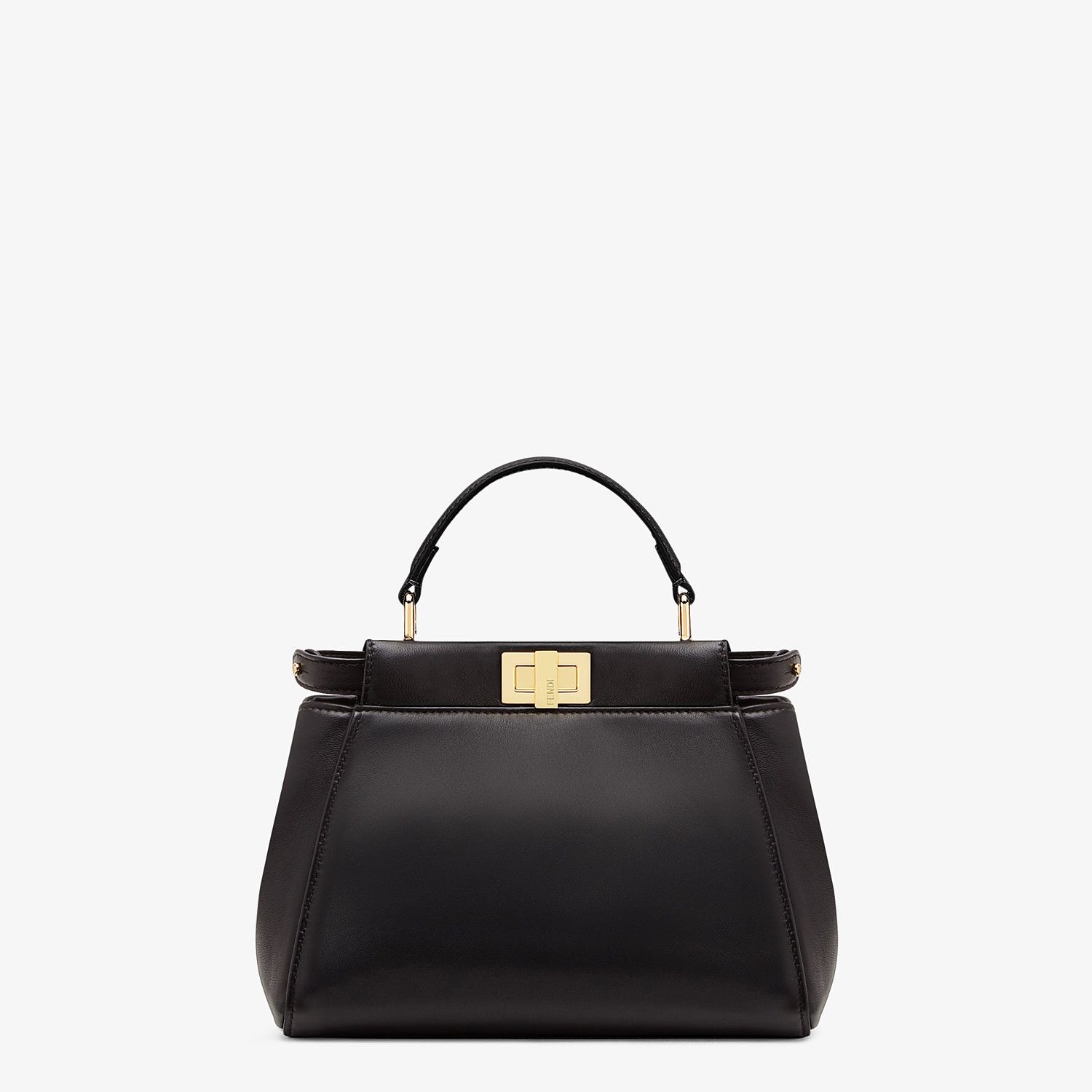 Black nappa handbag - 1