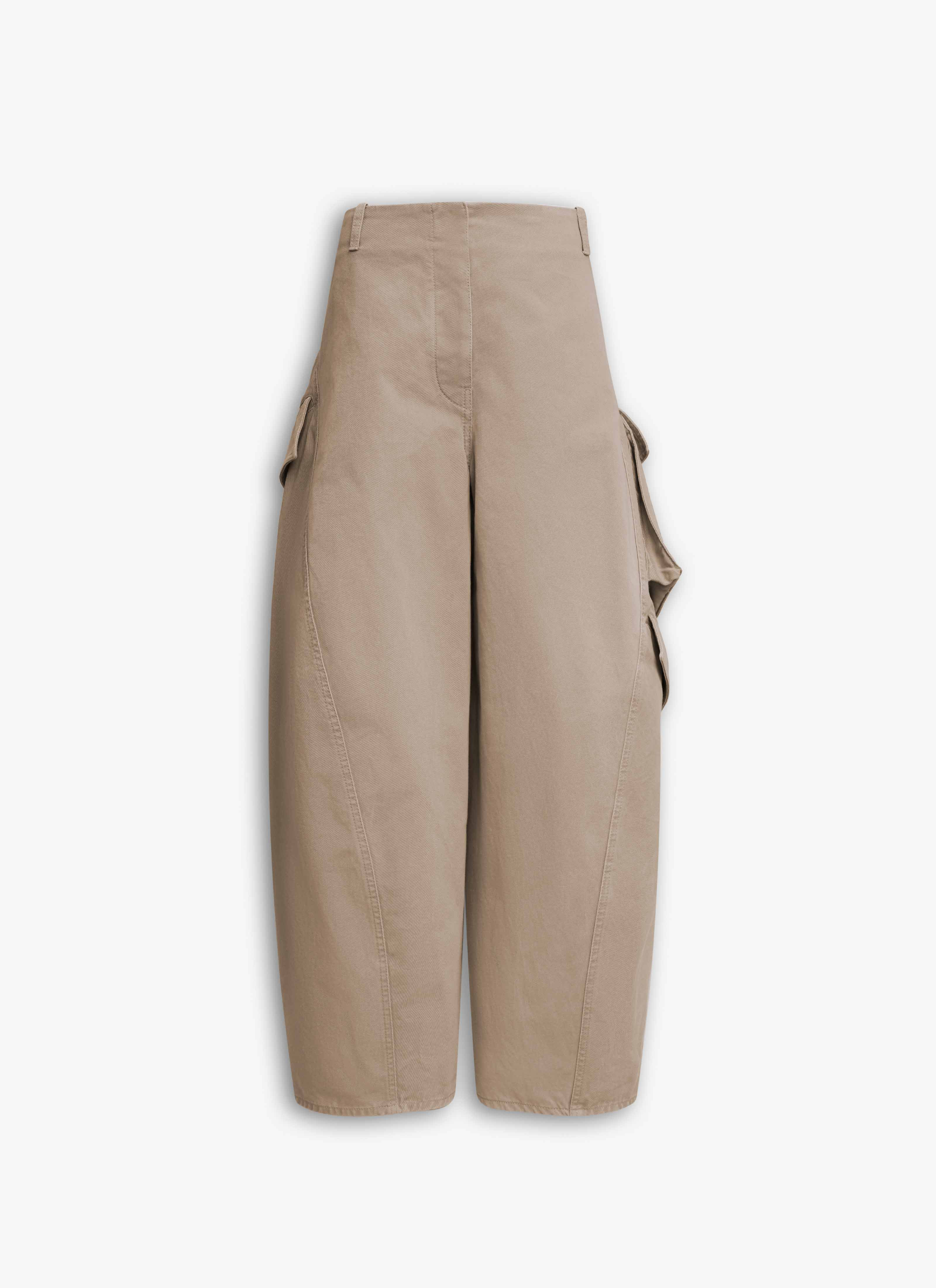 ROUND CARGO PANTS - 1