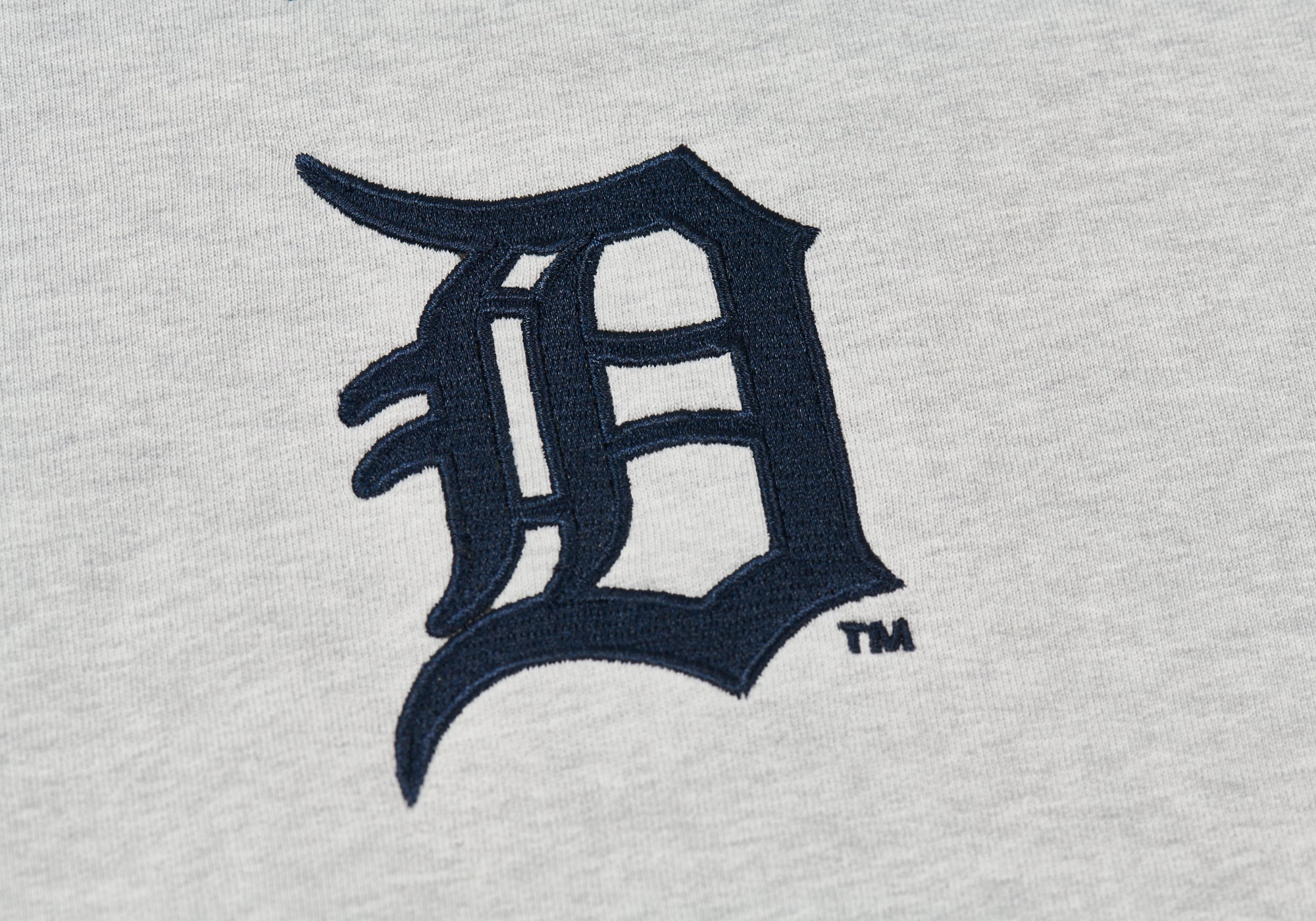 PALACE DETROIT TIGERS NEW ERA DROP SHOULDER HOOD GREY MARL - 4