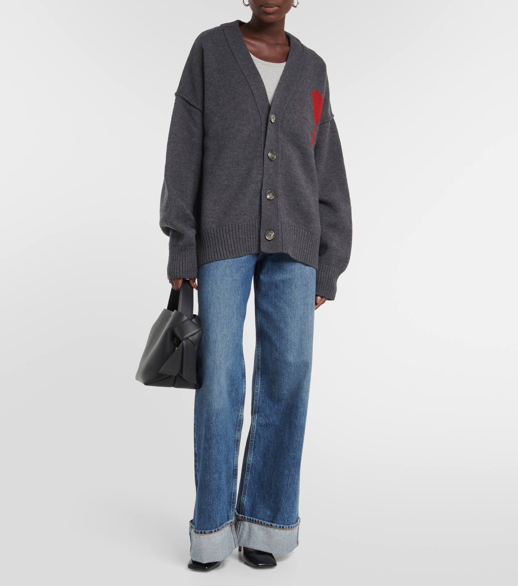 Ami de Cœur wool cardigan - 5