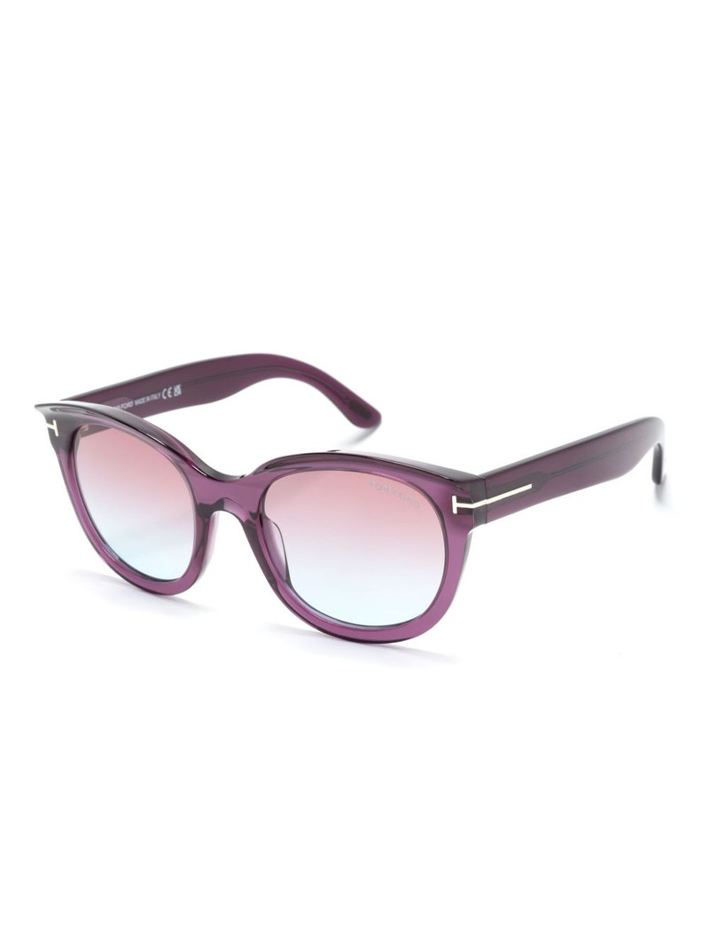 TOM FORD Tamara oversize-frame sunglasses outlook