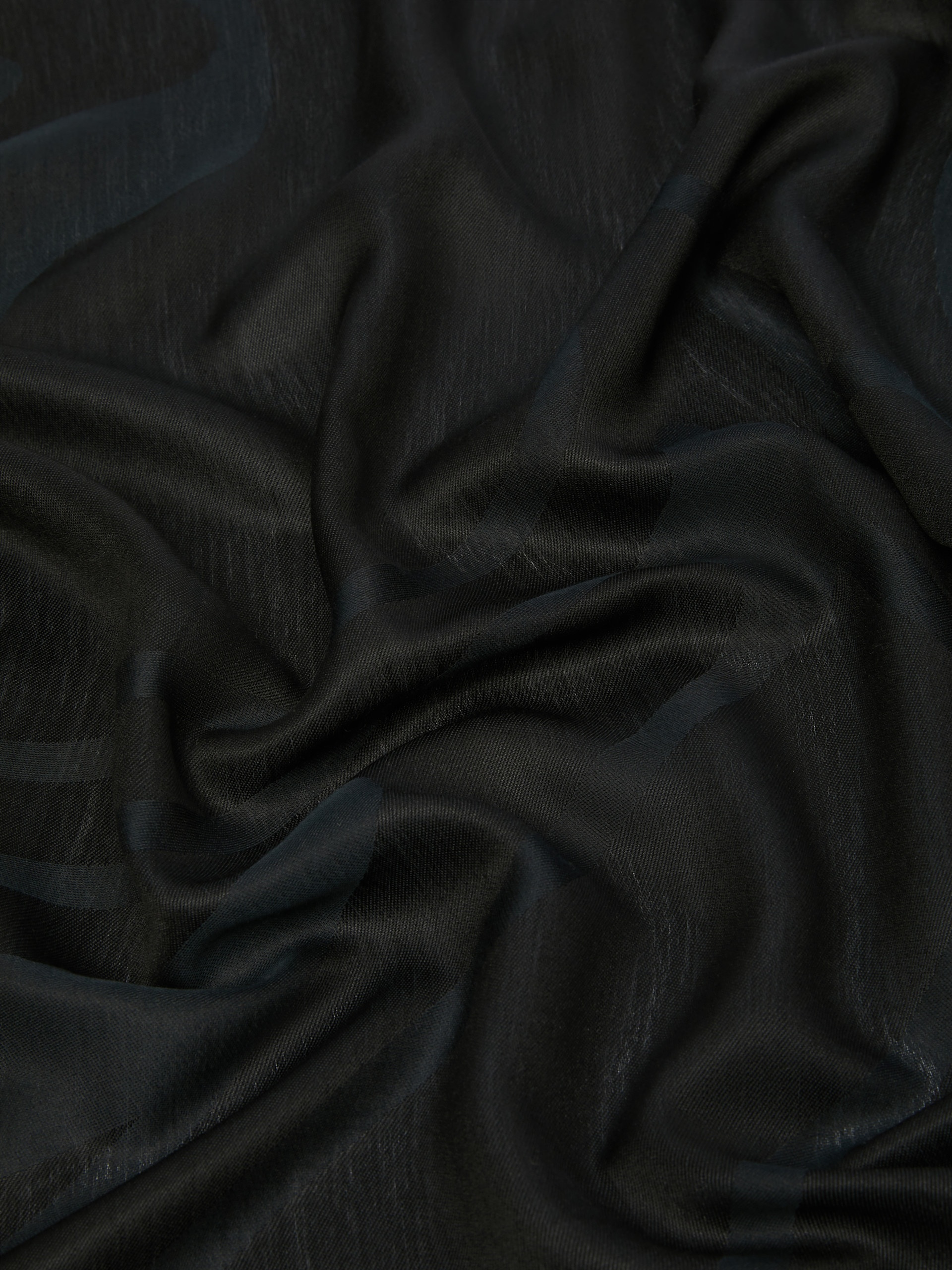 EGUALE Jacquard silk and cotton stole - 3
