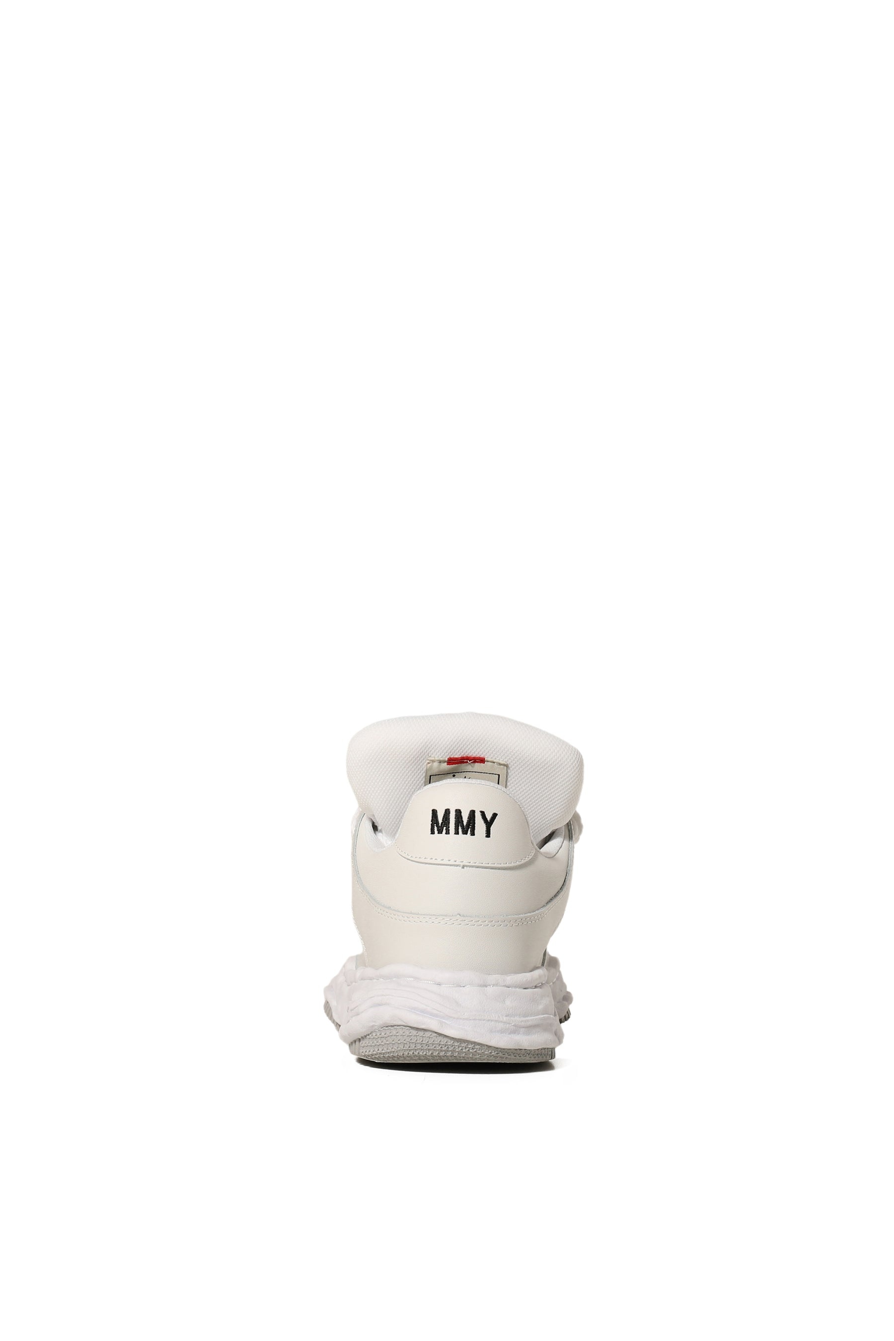 WAYNE LOW LEATHER PUFFER / WHT - 4