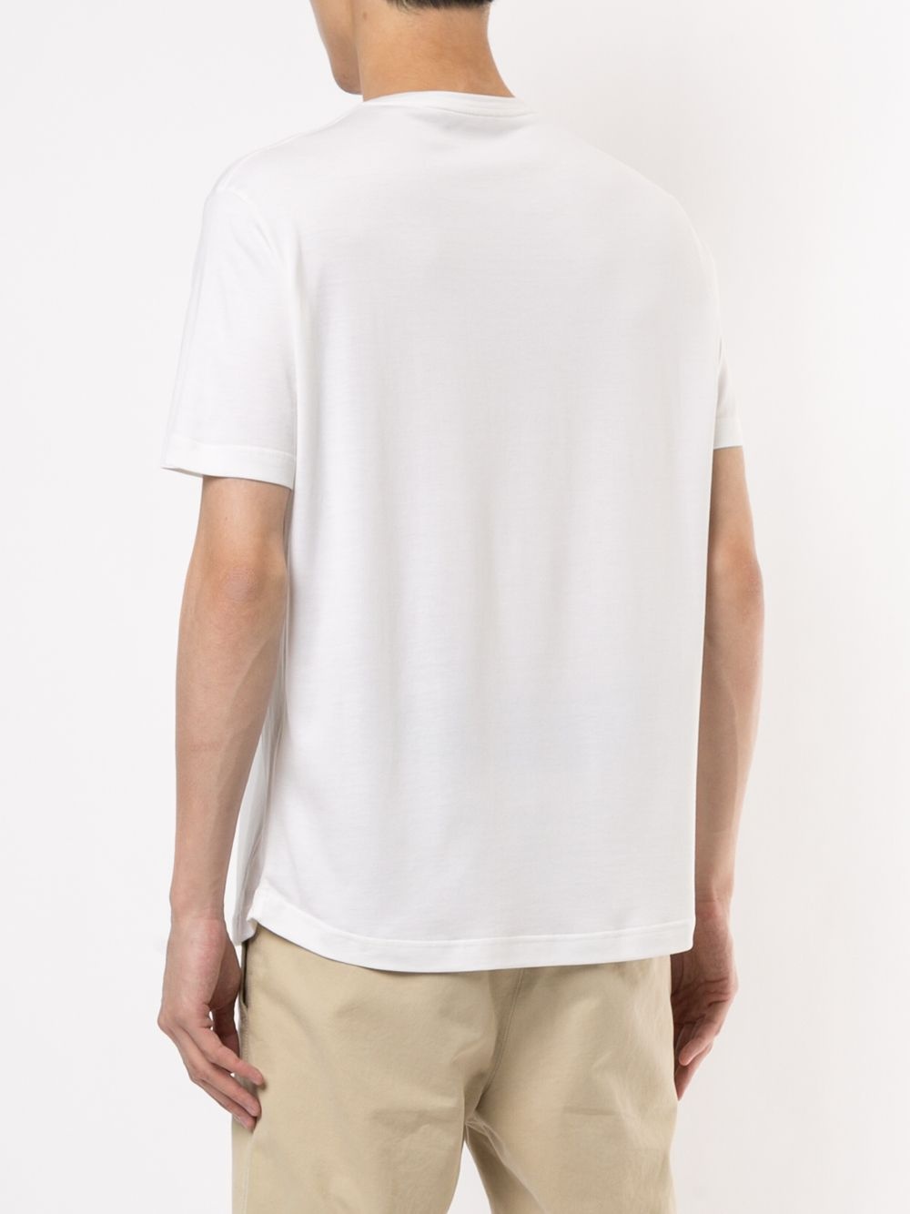 plain crew-neck T-shirt - 4