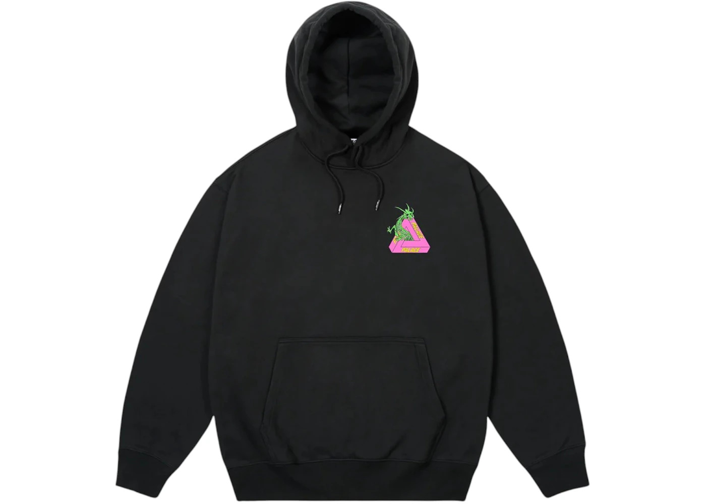 Palace Dragon Bones Tri Hood Black - 2