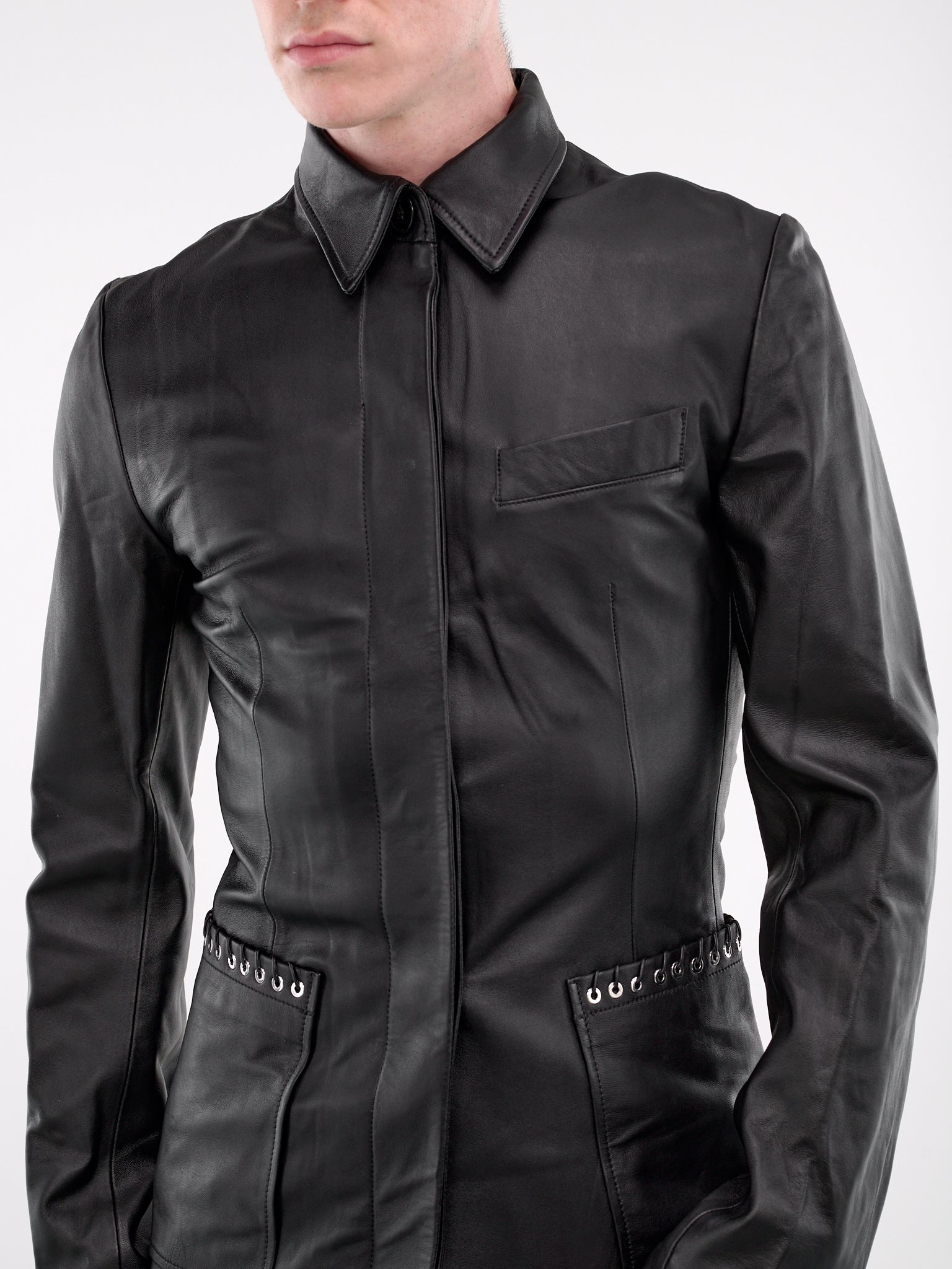 Gail Leather Jacket - 5