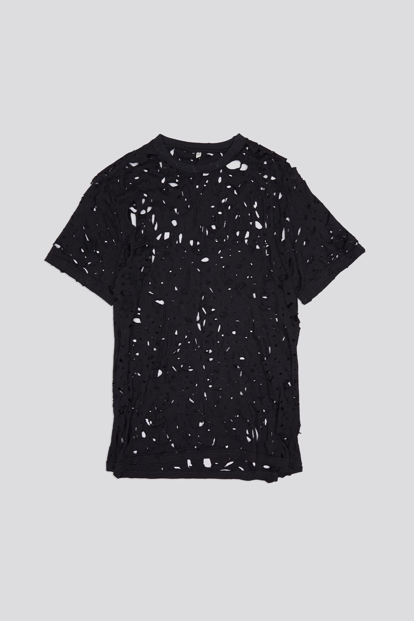 EXCESS DISTRESS TEE - BLACK - R13 - 5