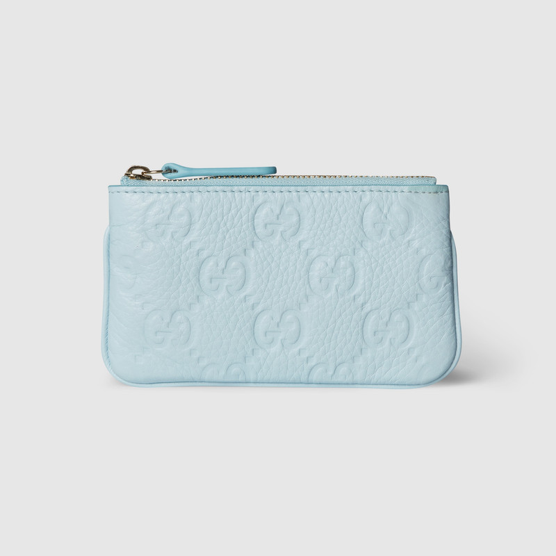 GG Emblem zip key case 4