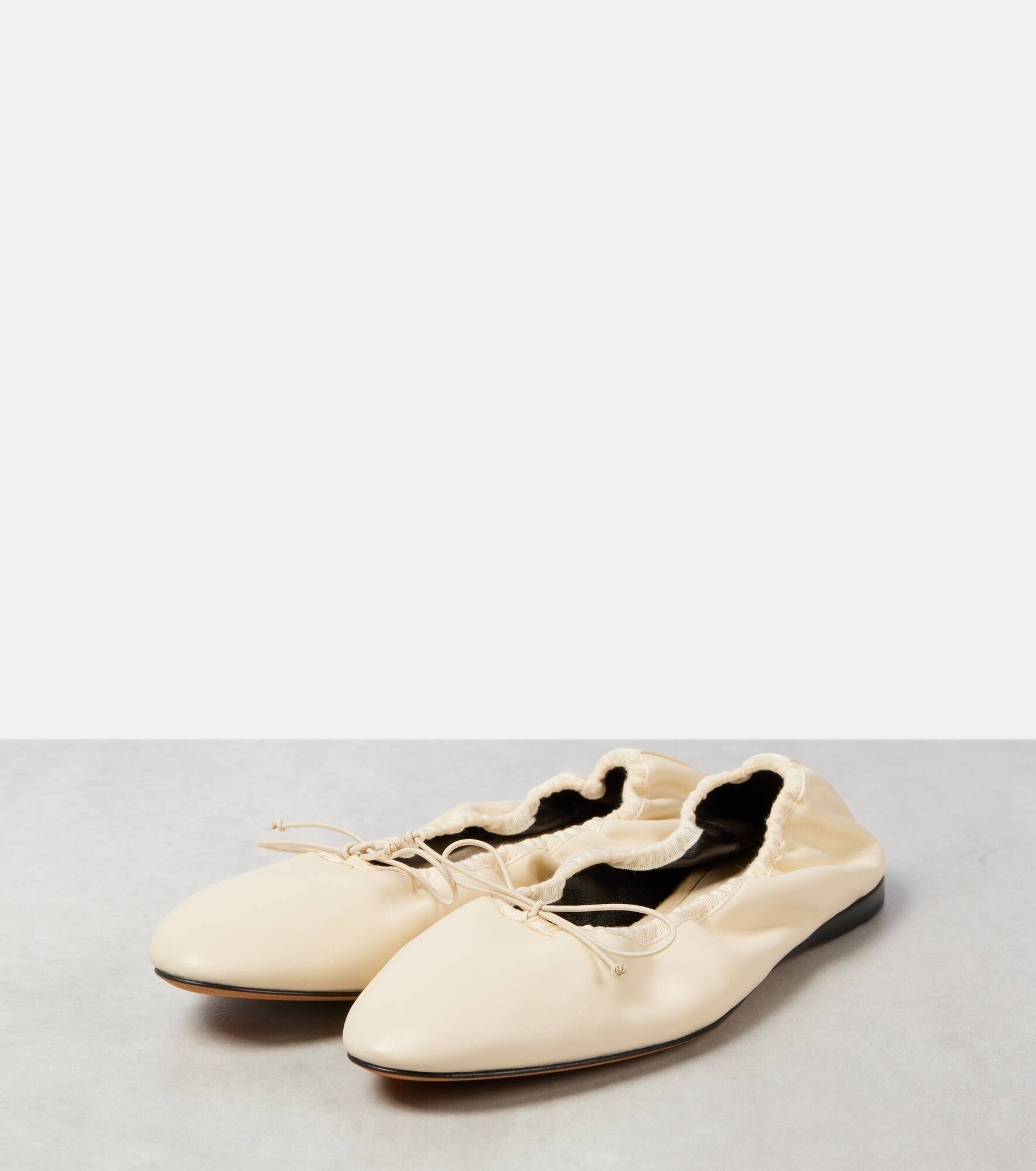 Hereditas leather ballet flats - 4