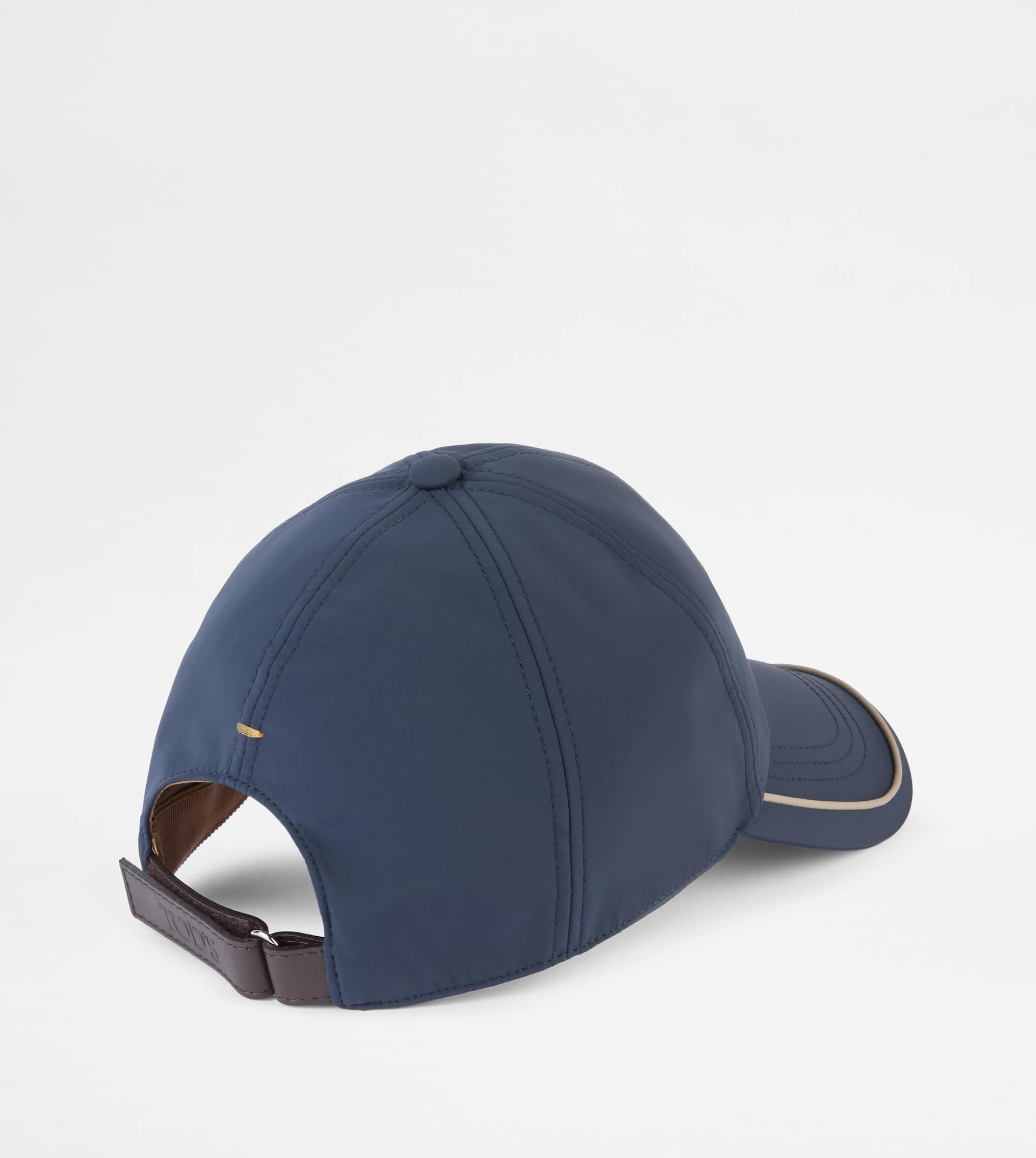 BASEBALL CAP IN TECHNICAL FABRIC - BLUE - 3