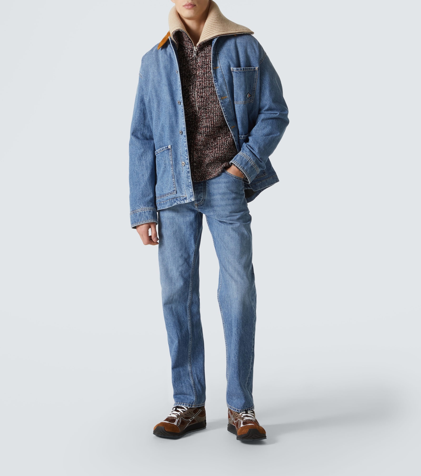 Cotton and wool cardigan - 2