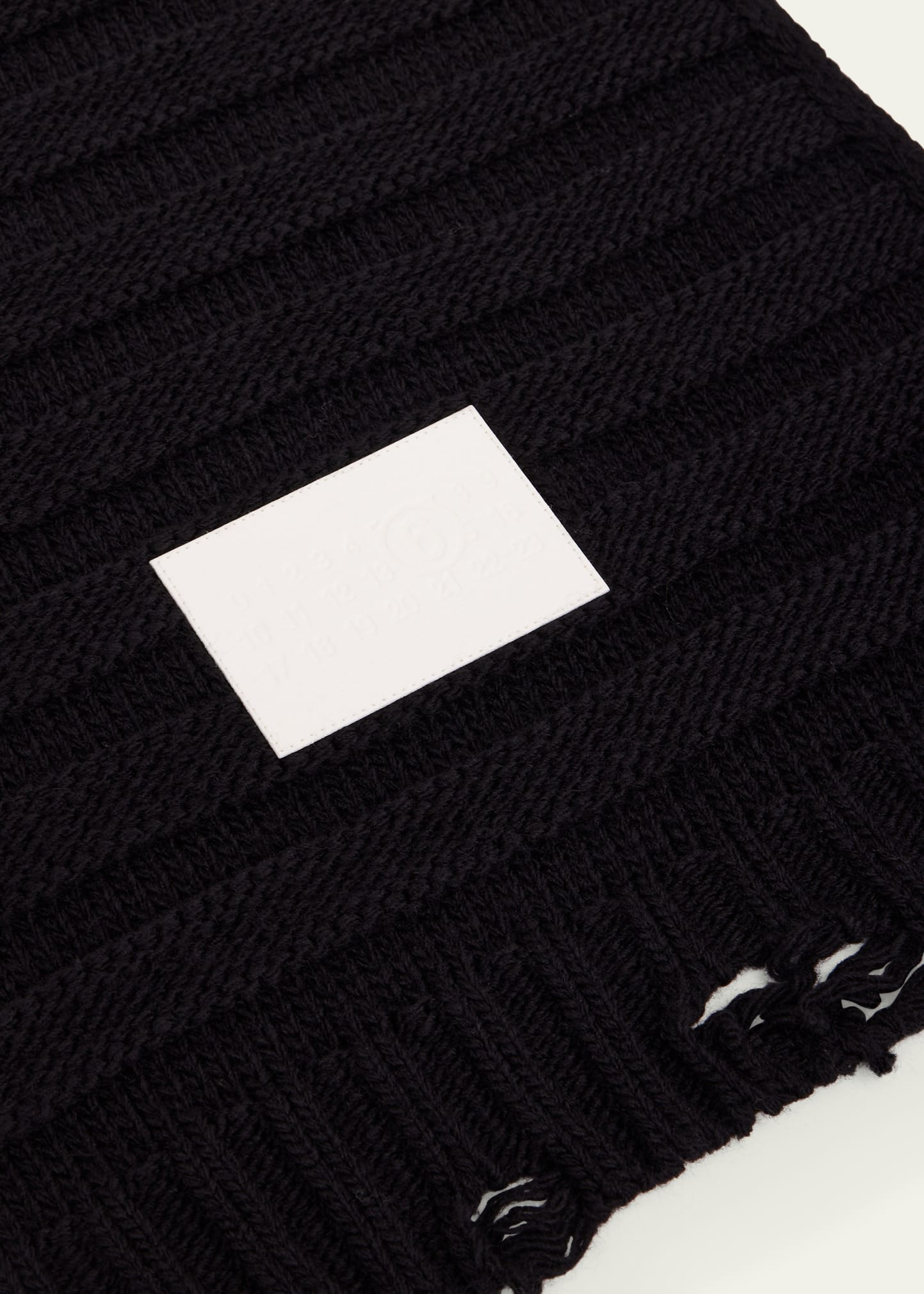 Virgin Wool Blend Scarf - 2