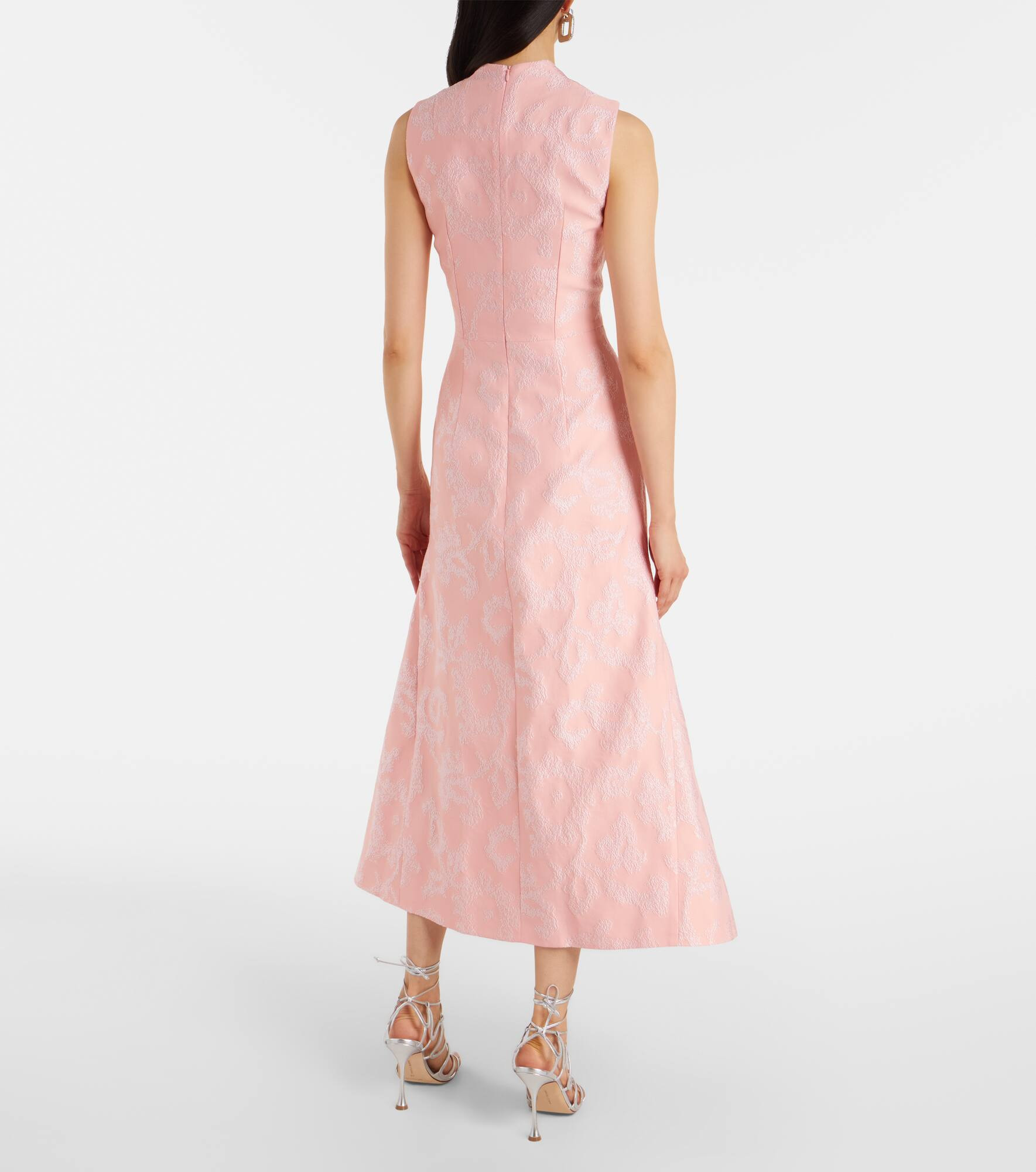 Kissa jacquard midi dress - 3