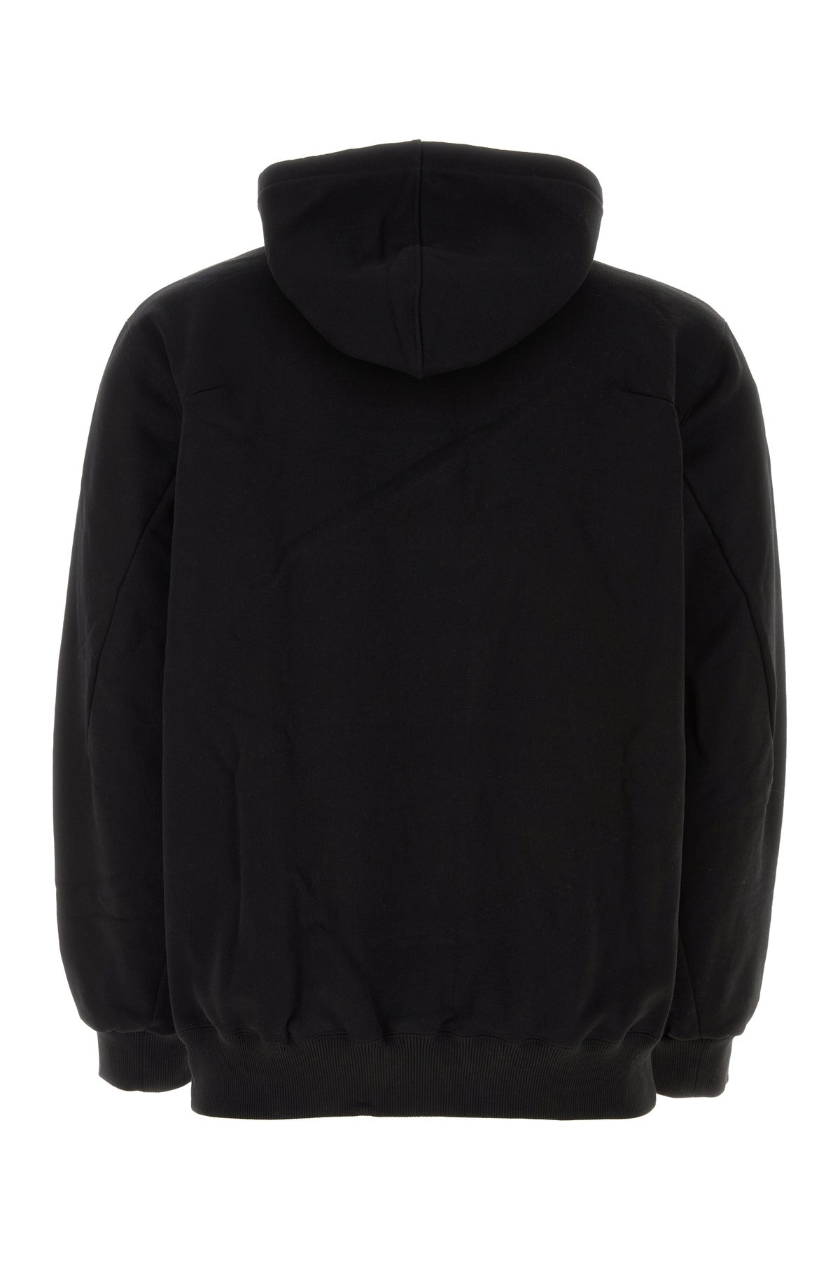 Black cotton sweatshirt - 2