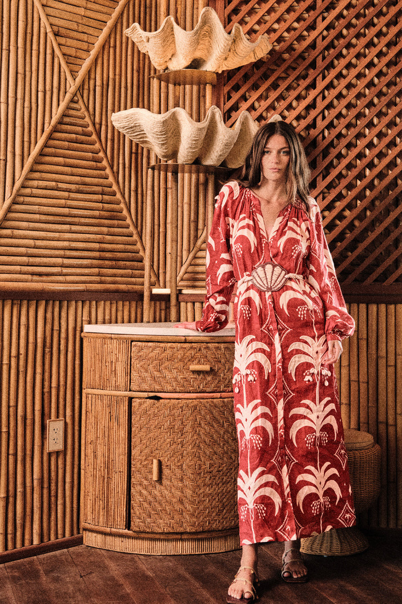 Johanna Ortiz Weaving Waves Tunic Dress outlook