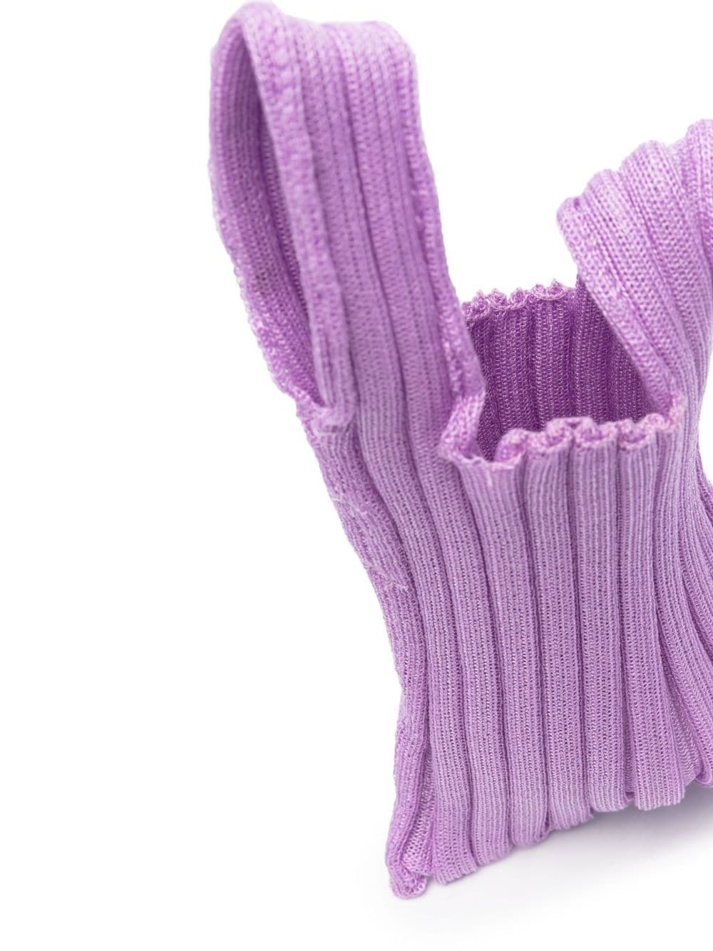Katrine ribbed knit bag - 5