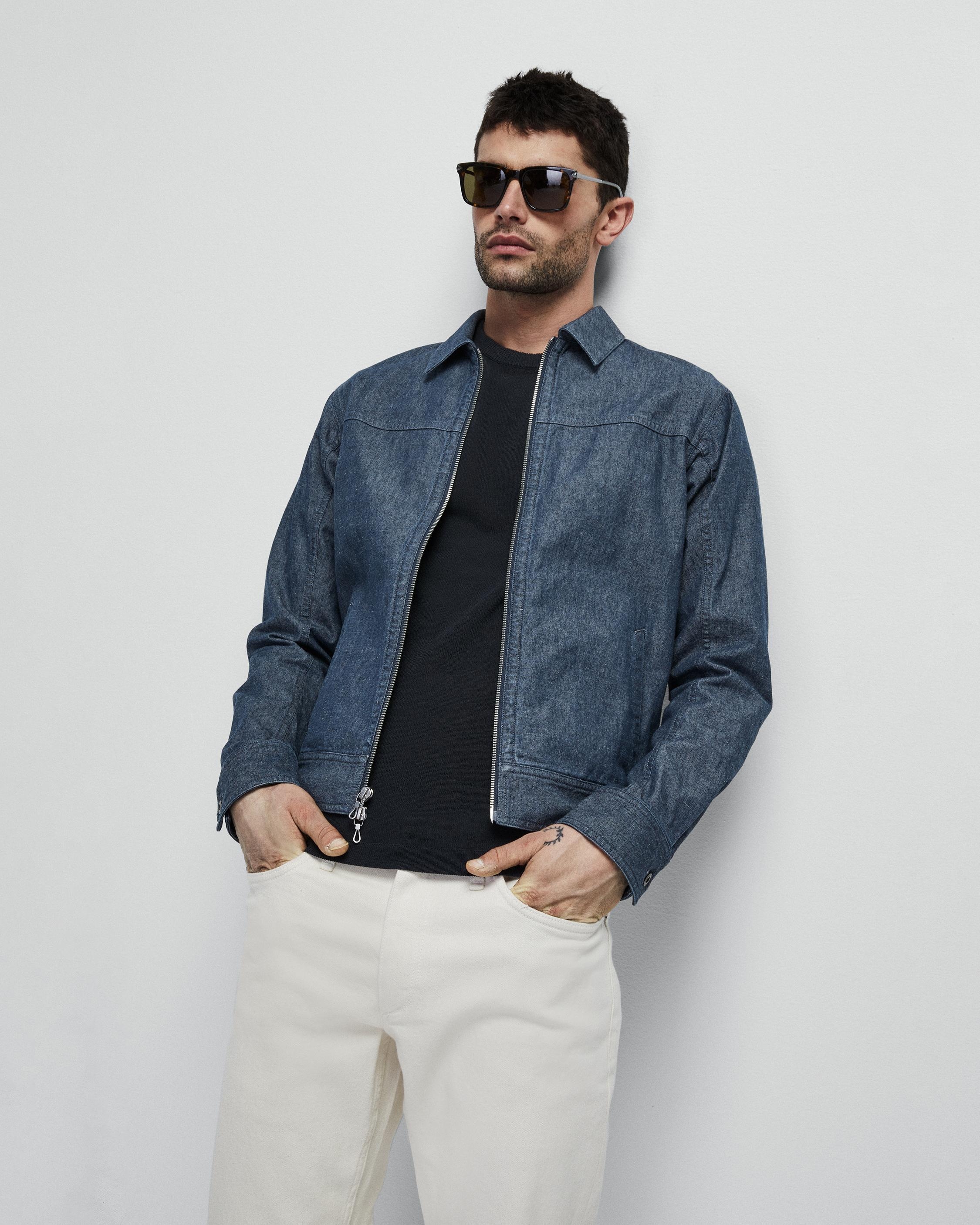 Owen Denim Zip Trucker
Classic Fit Jacket - 7