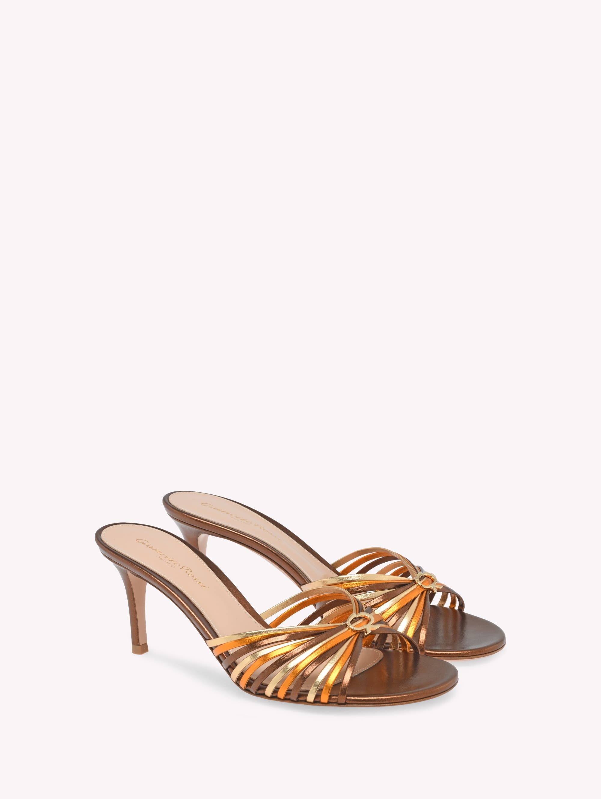 Gianvito Rossi Vyna Sandals in Hazelnut Nappa at Nordstrom - 2