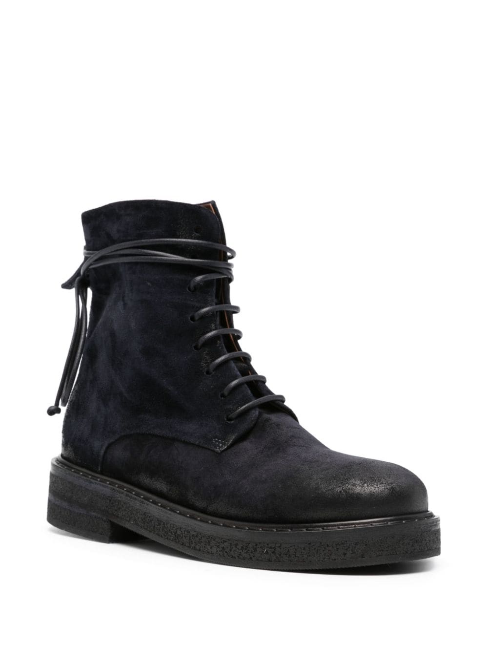 Parrucca MM2961 lace-up suede boots - 3