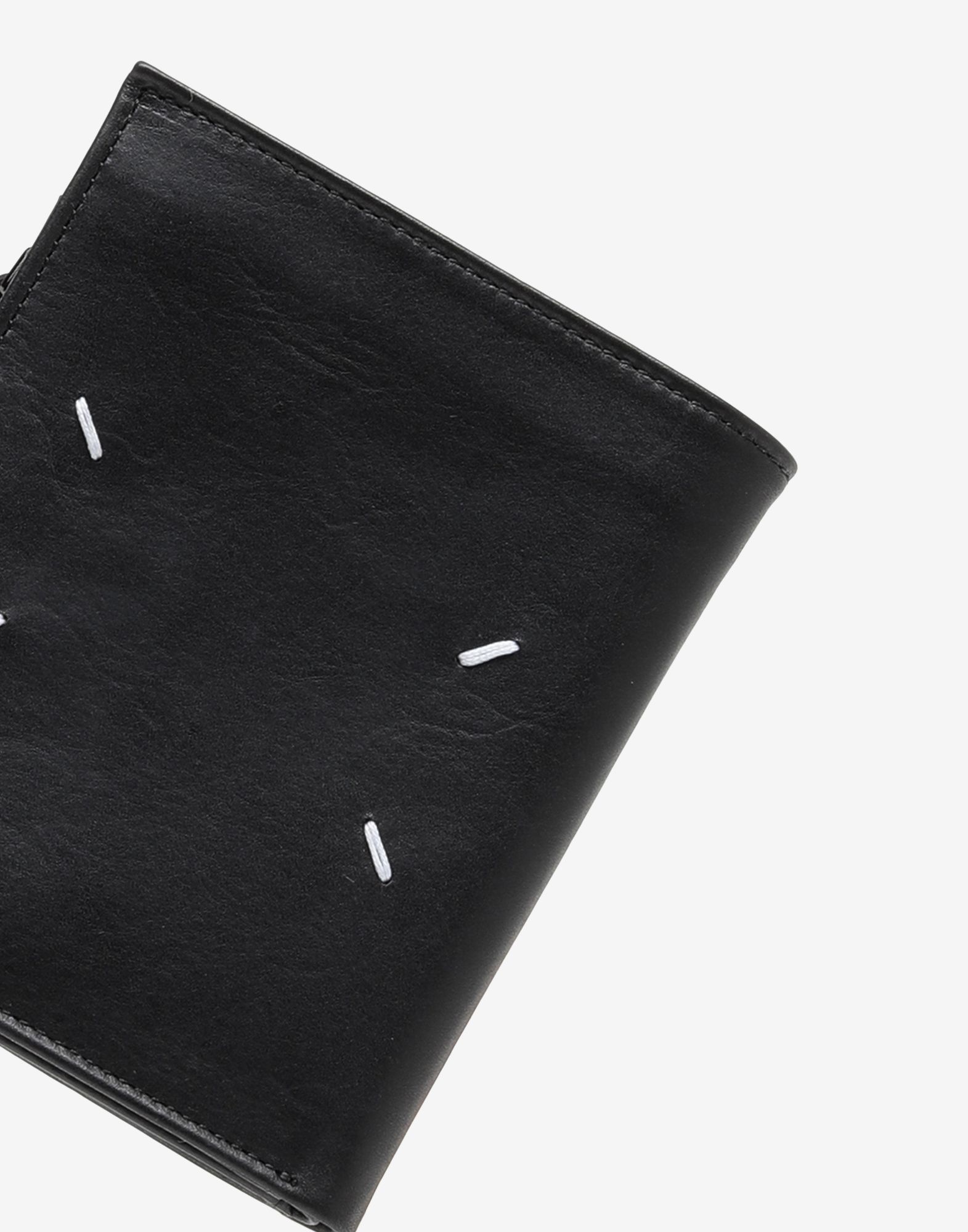 Leather zip wallet - 4