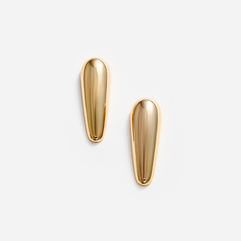 Gold Bar Earrings - 1