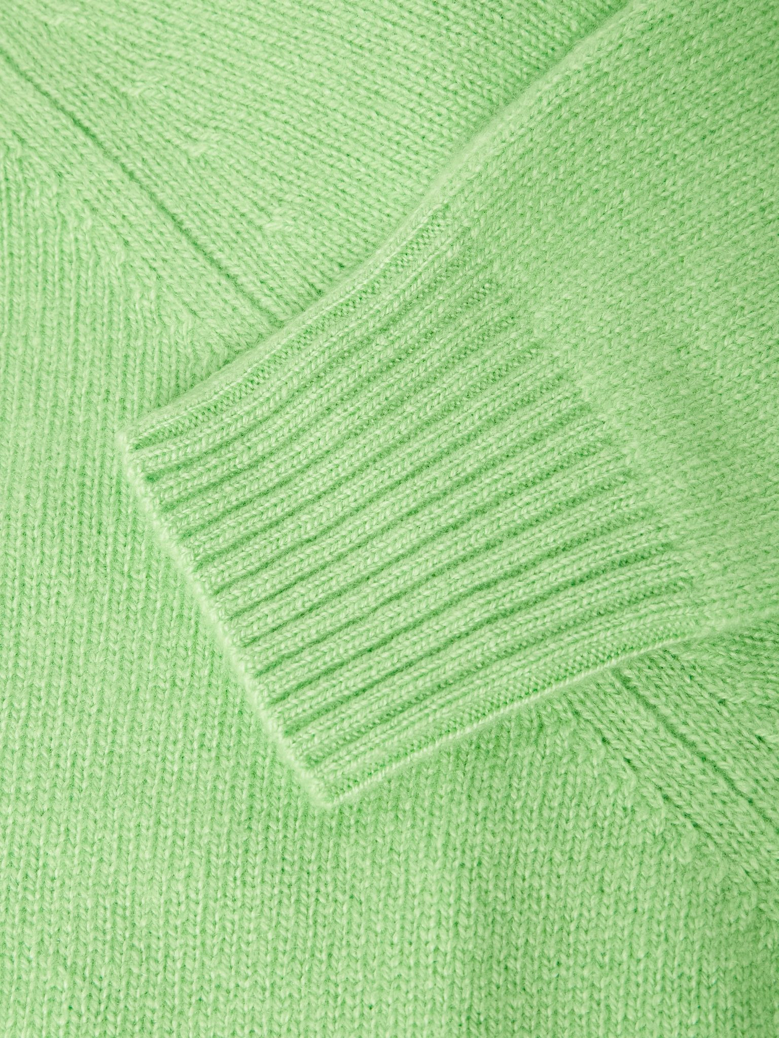 Cashmere Sweater Green - 6