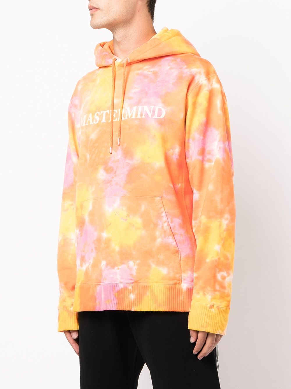 tie-dye logo hoodie - 3