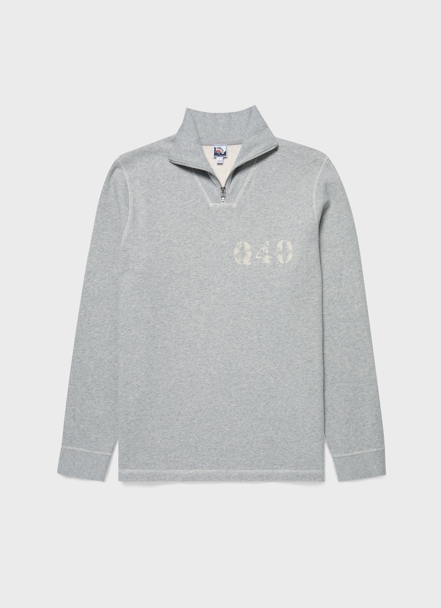 Sunspel x Nigel Cabourn Half Zip Sweatshirt - 1