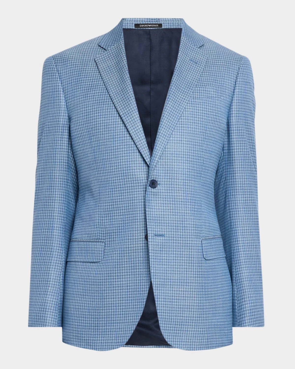 Men's Micro-Check Bamboo Viscose G Line Sport Coat - 1