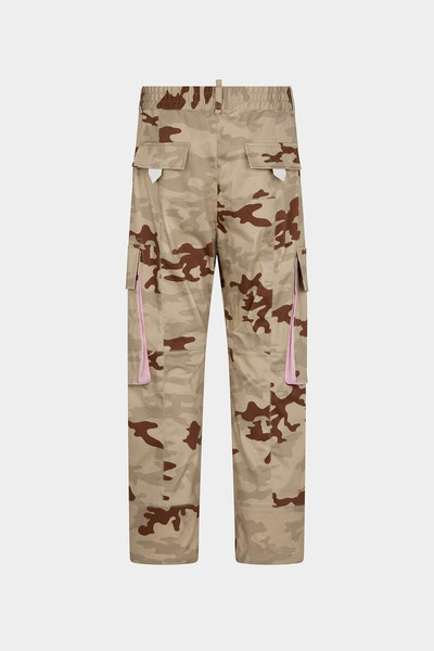 DSQUARED2 DIAMOND CAMOU CARGO PANTS outlook