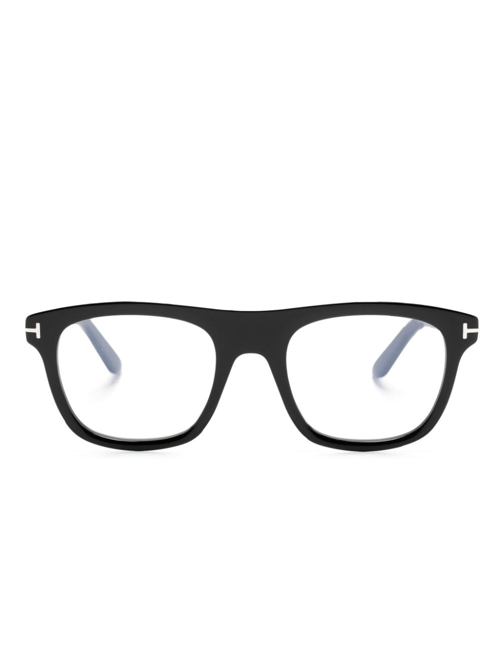 square-frame glasses - 1