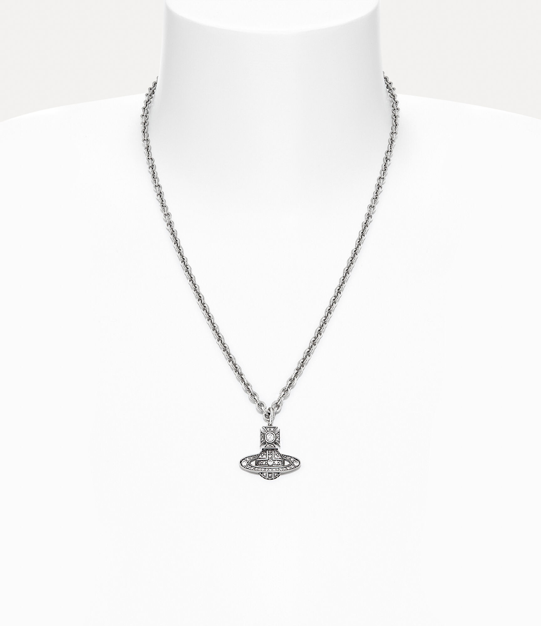 MAN. CARMELO BAS RELIEF PENDANT NECKLACE - 2