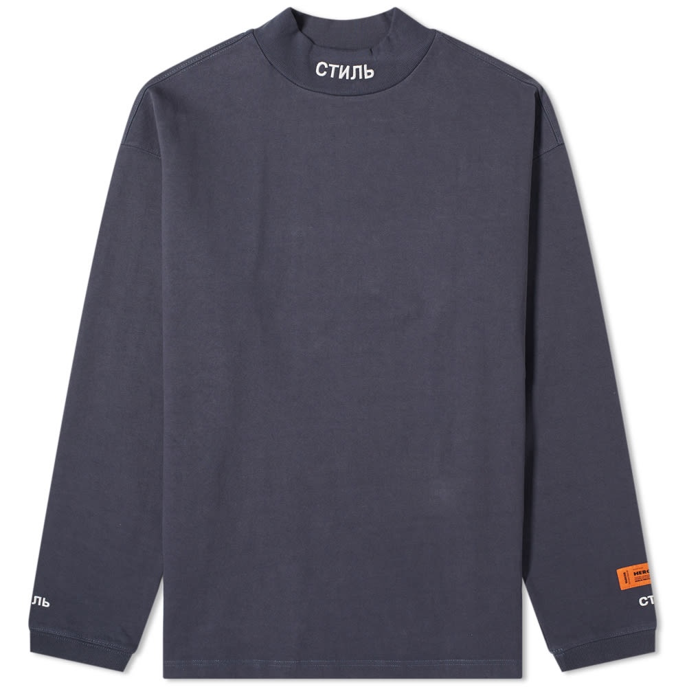 Heron Preston Long Sleeve Turtleneck CTNMB Tee - 1