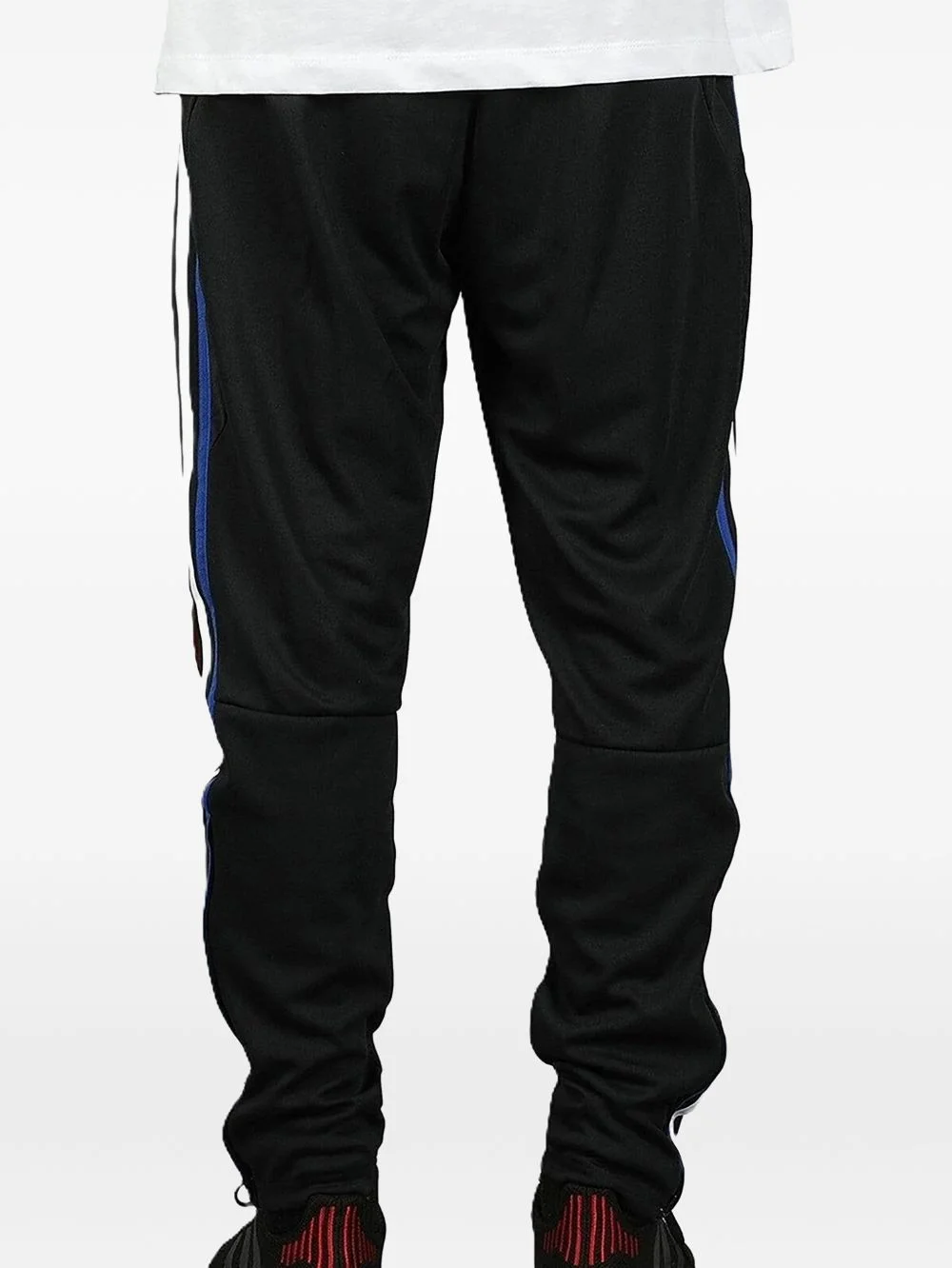 zip-detail track pants - 1