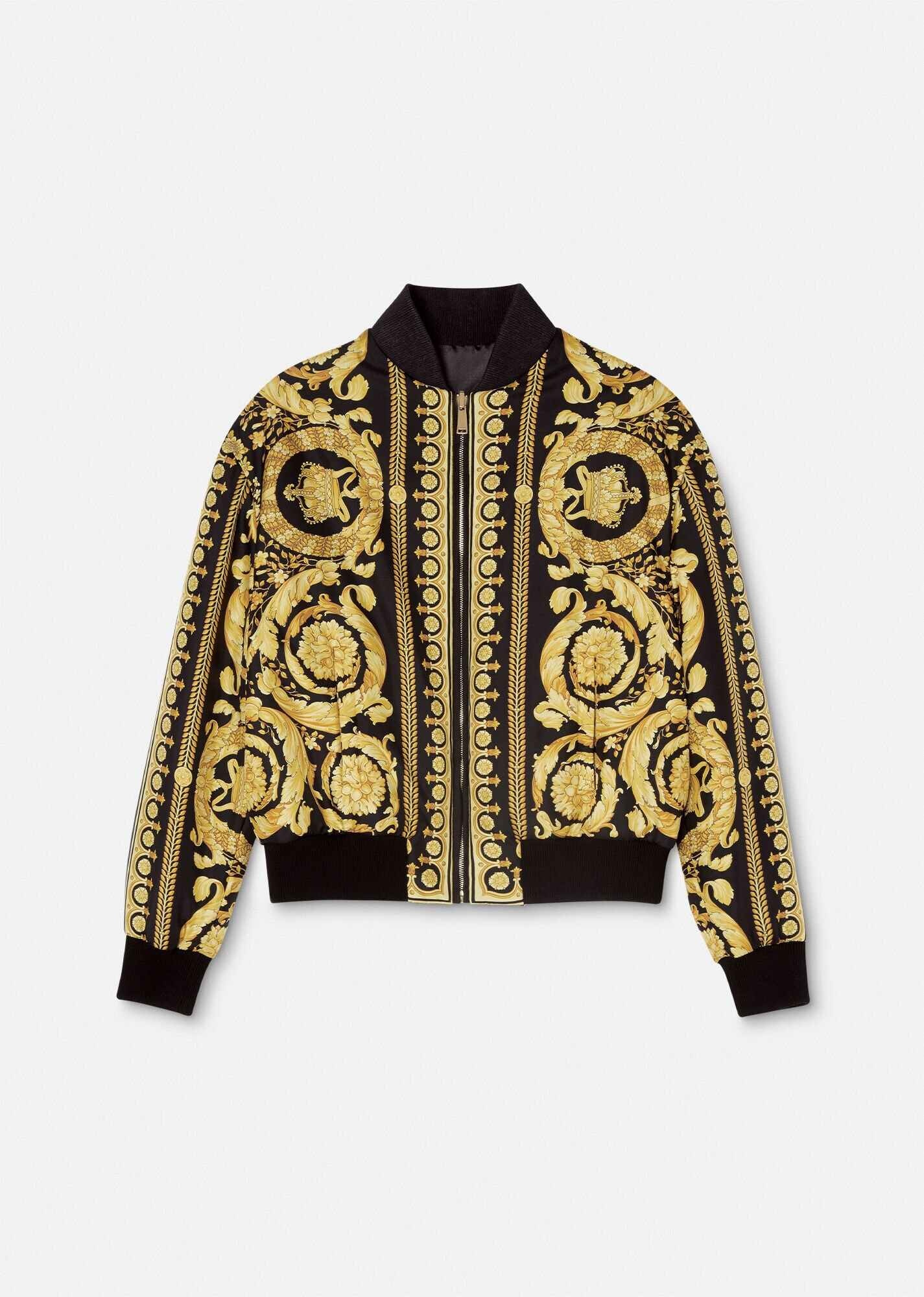 Barocco Reversible Bomber Jacket - 1