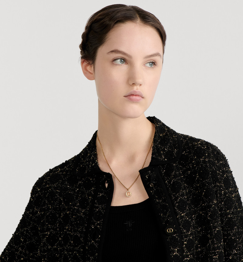 Dior Petit CD Circle Necklace outlook