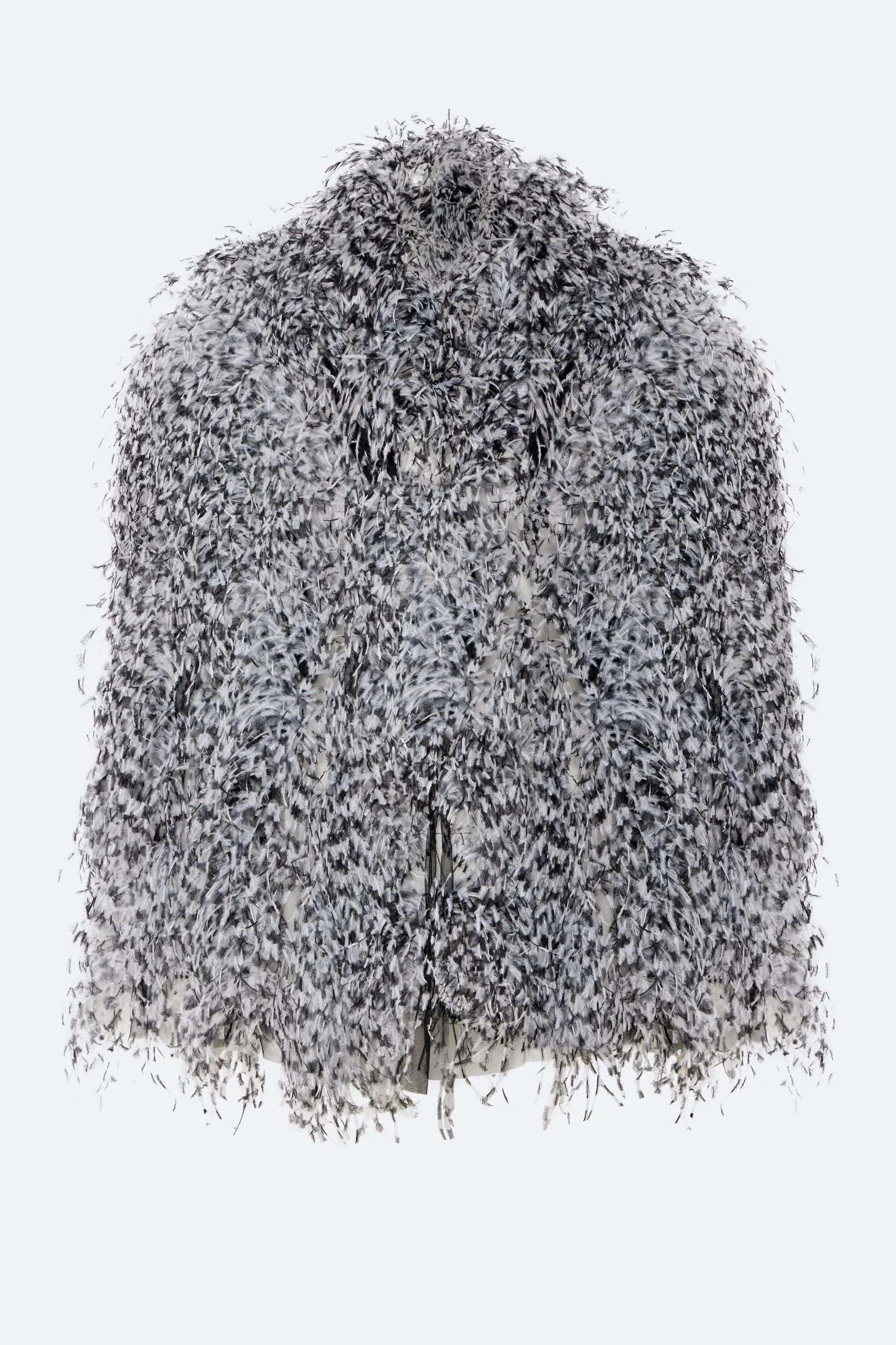 Marbled Feathers Jacket - 1