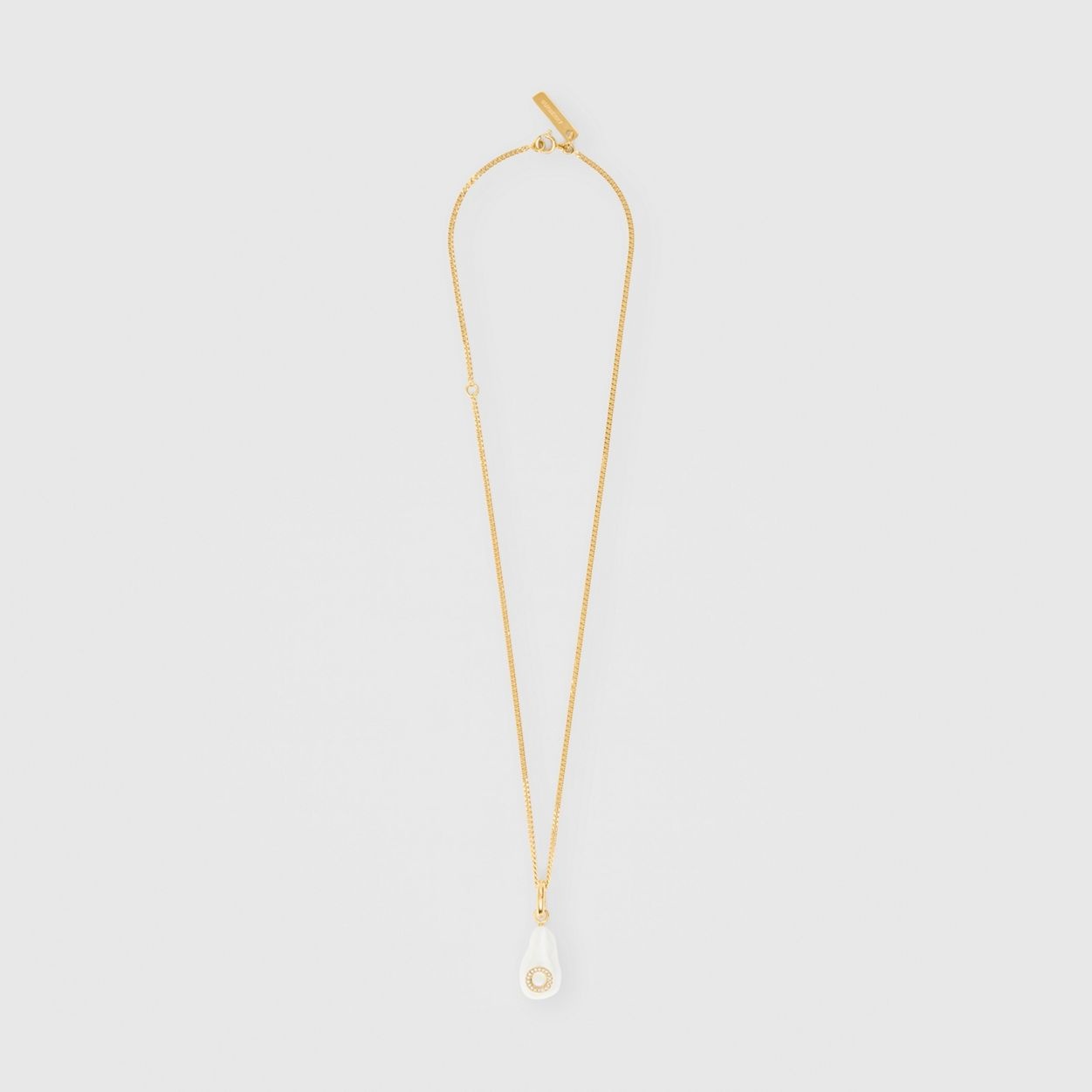 ‘O’ Crystal and Resin Pearl Letter Charm – Online Exclusive - 3