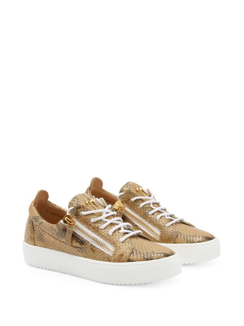 Gail snakeskin-effect sneakers - 2