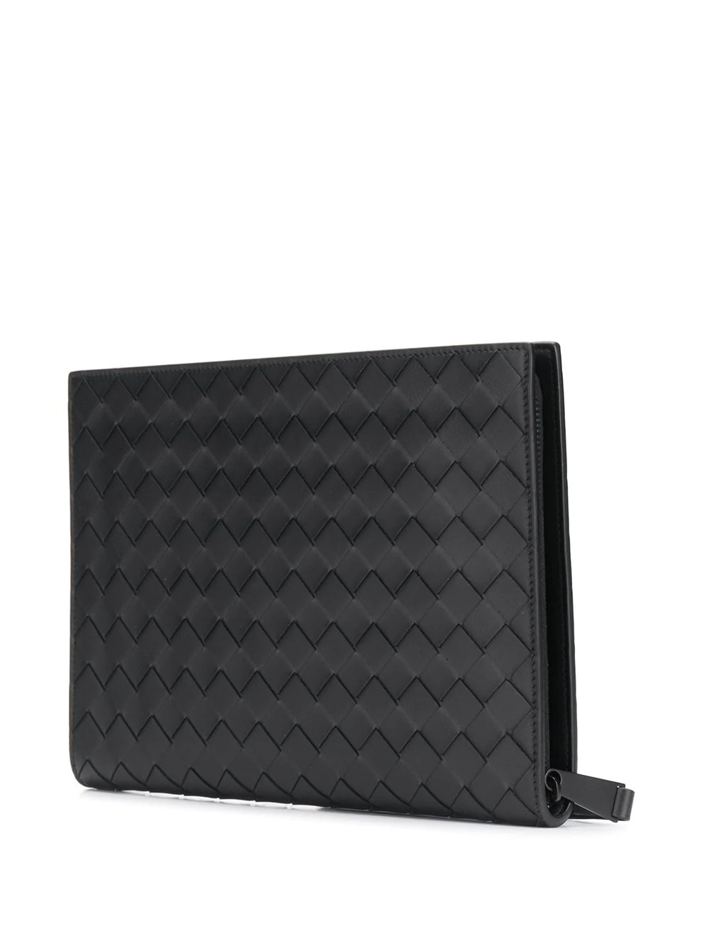 intrecciato weave clutch - 3